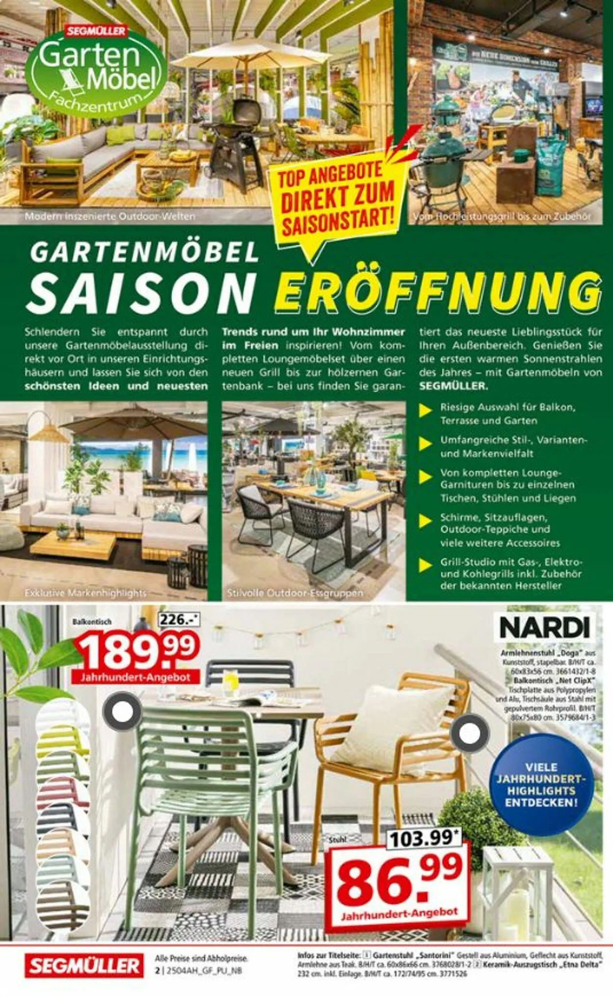 SEGMÜLLER von 5. April bis 26. April 2025 - Prospekt seite 2