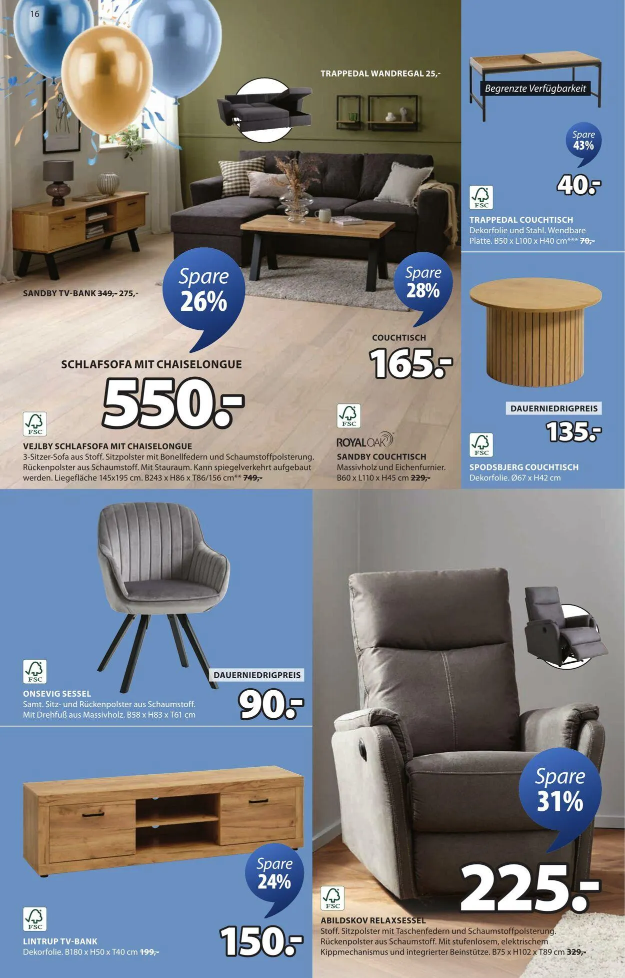 JYSK von 14. April bis 28. April 2025 - Prospekt seite 17