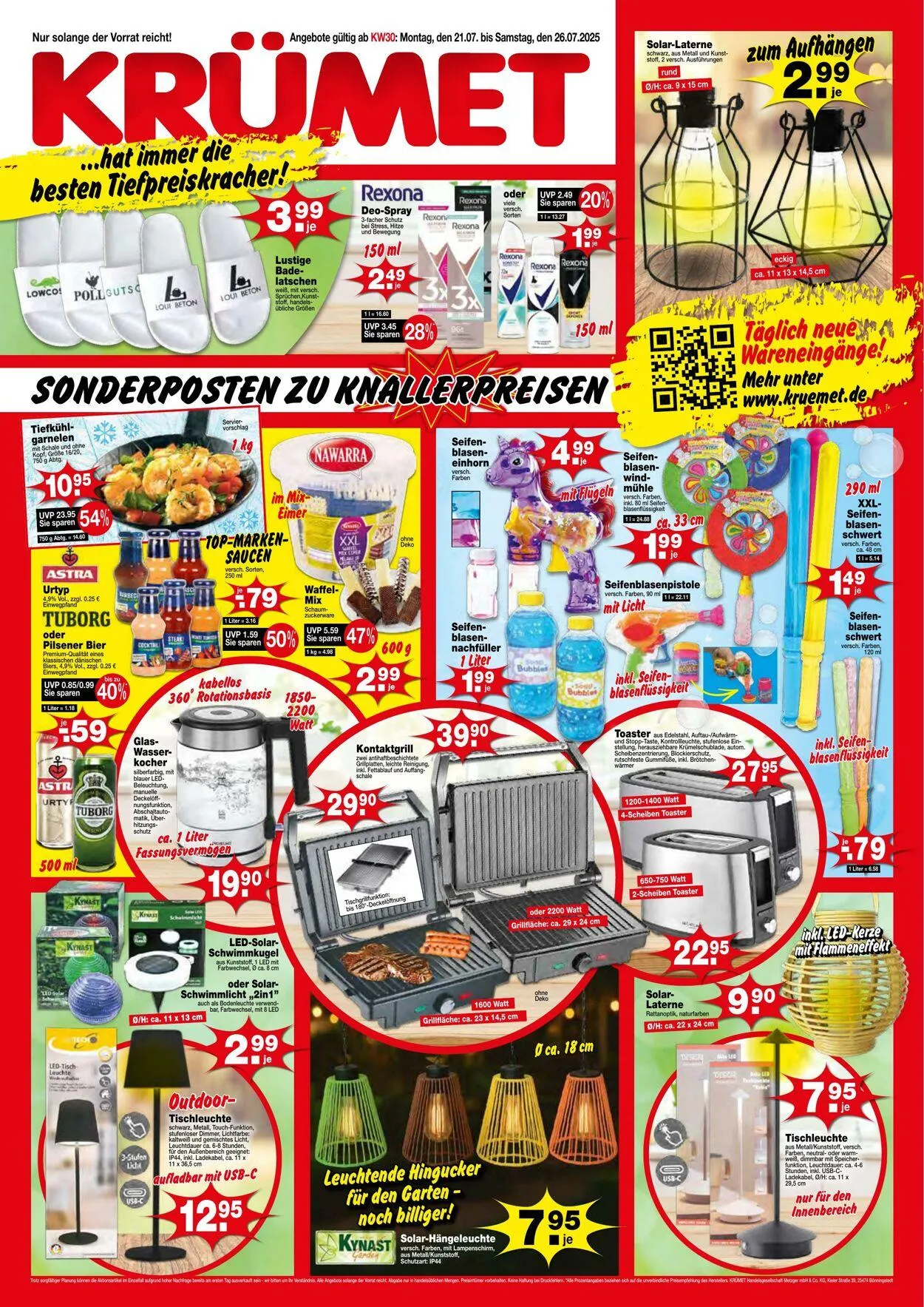 KRÜMET Aktueller Prospekt - 1