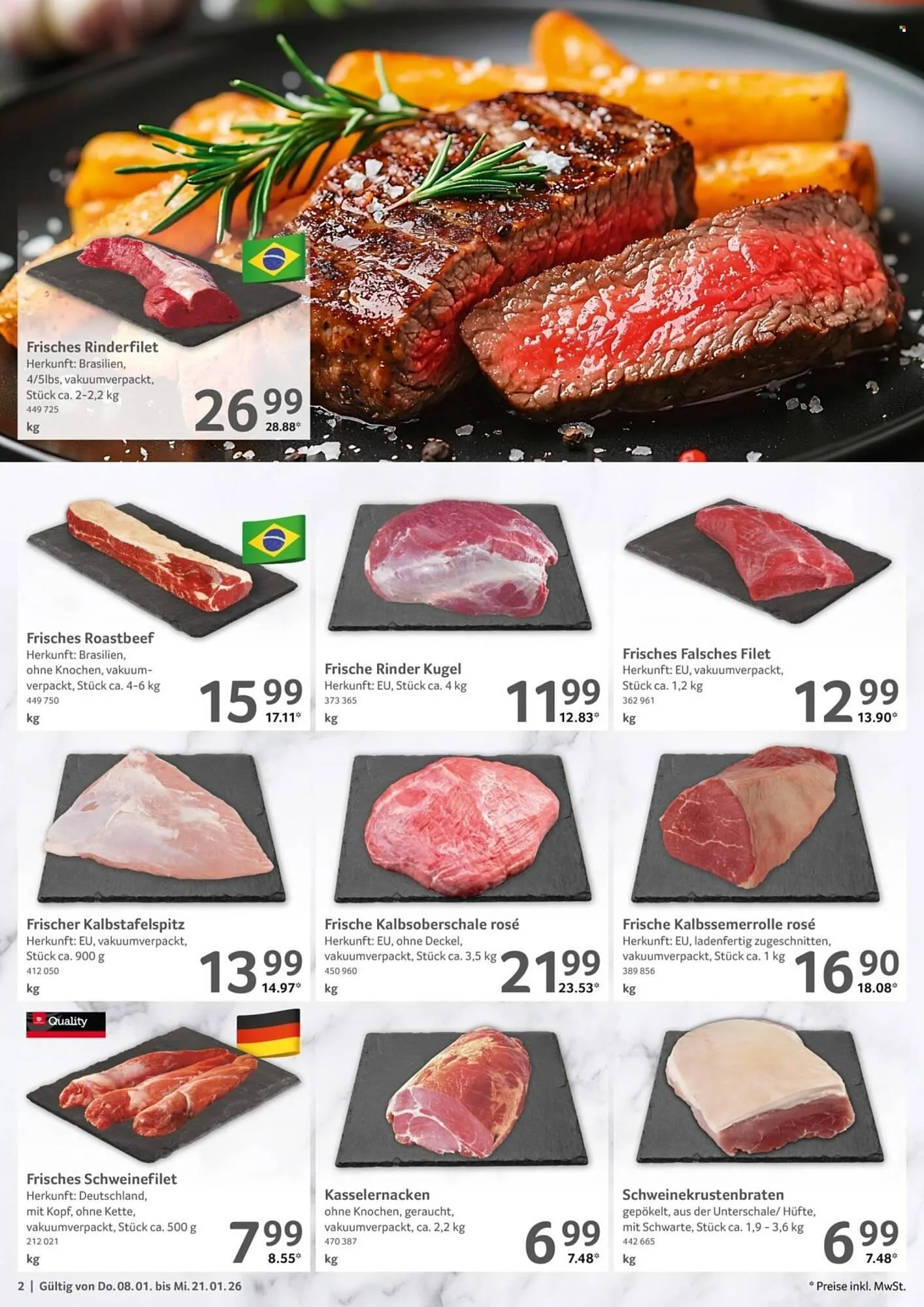 Selgros Prospekt von 8. Januar bis 21. Januar 2026 - Prospekt seite 2