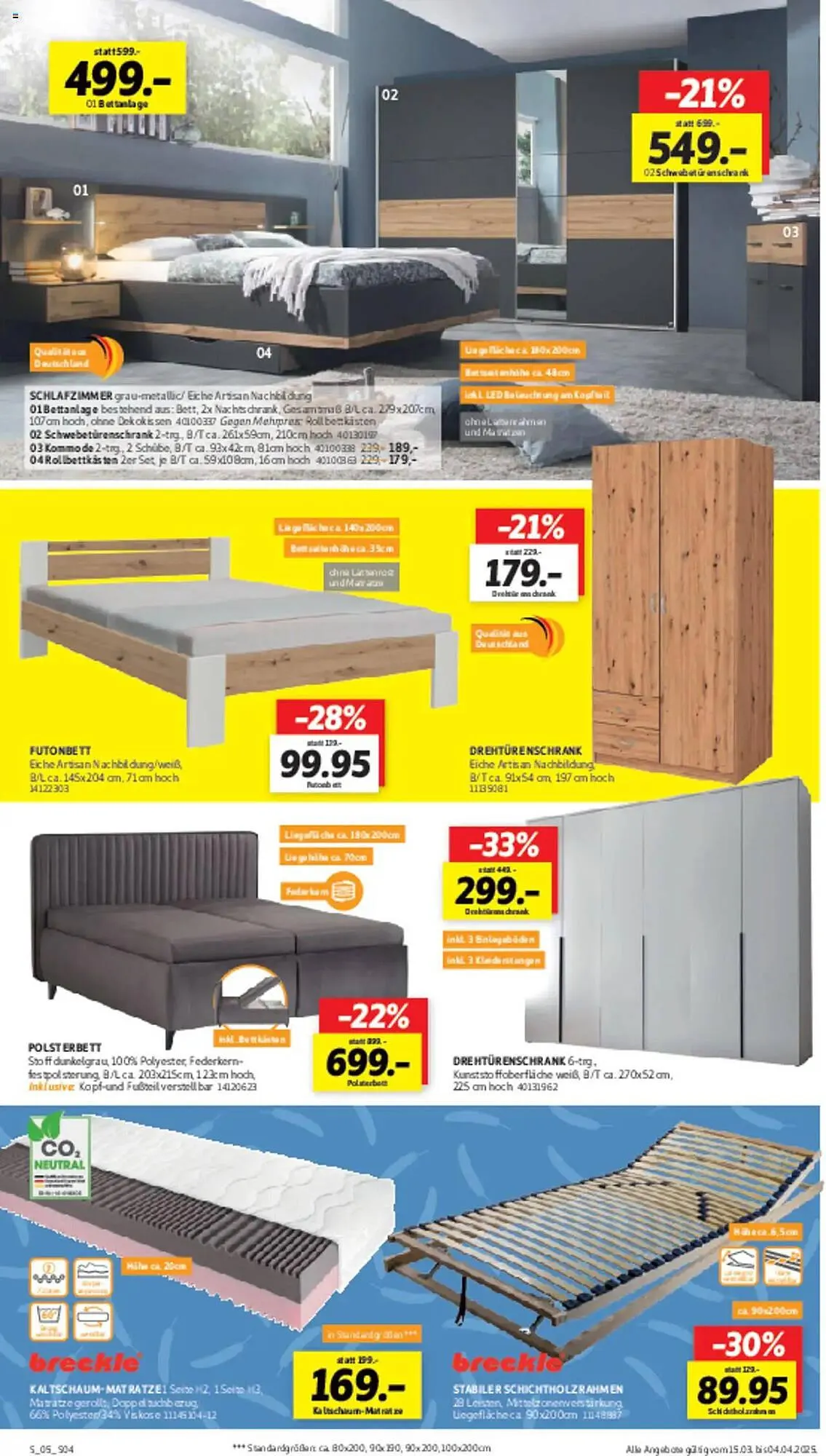 SCONTO Prospekt von 15. März bis 4. April 2025 - Prospekt seite 4