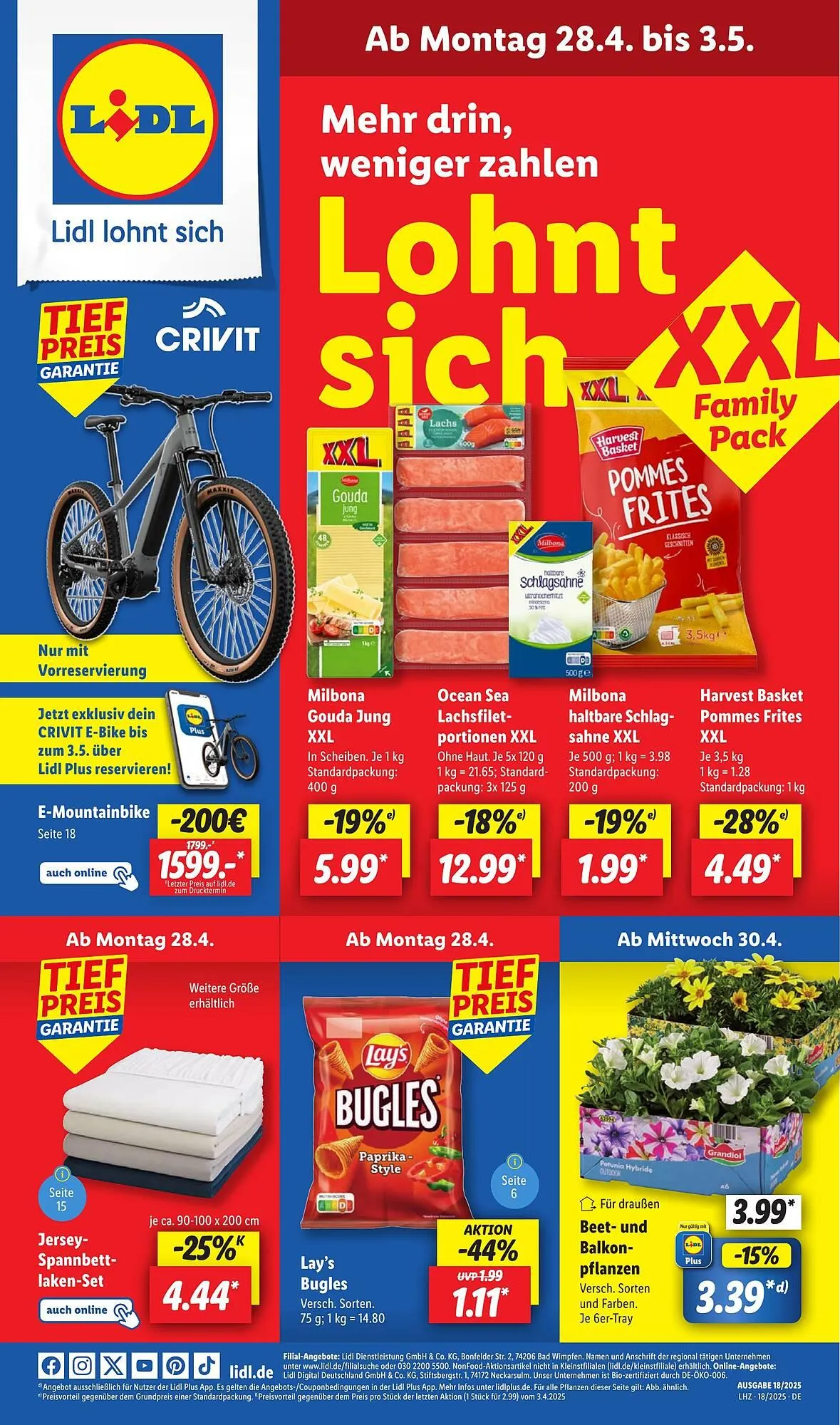 Lidl Prospekt von 5. Mai bis 10. Mai 2025 - Prospekt seite 1