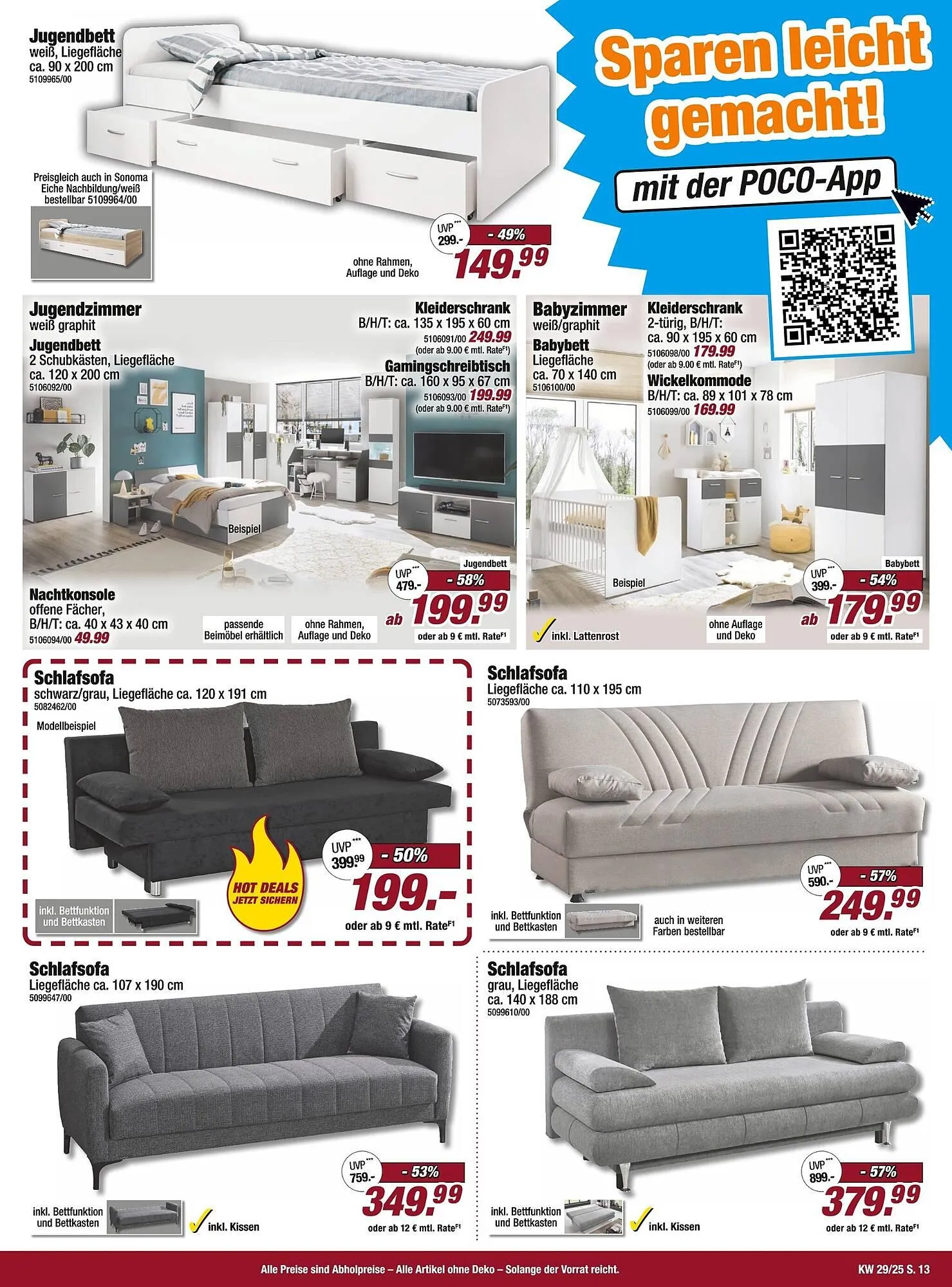 Poco Prospekt von 12. Juli bis 18. Juli 2025 - Prospekt seite 13