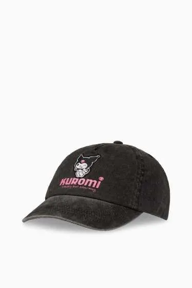 Kuromi - denim baseball cap