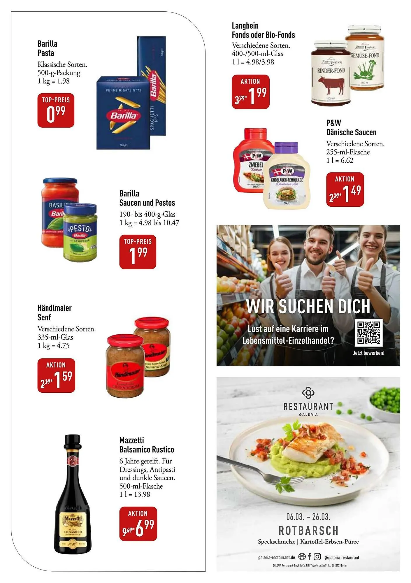 Galeria Markthalle Prospekt von 17. März bis 24. März 2025 - Prospekt seite 9