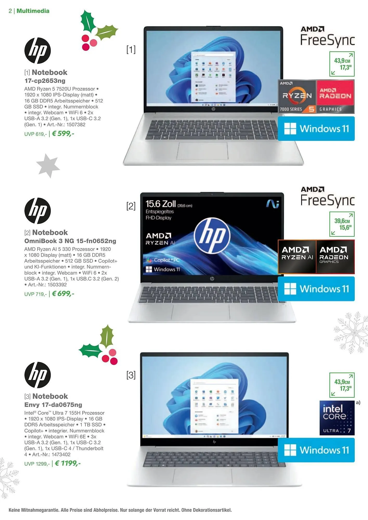 EP Magazin von 8. Dezember bis 25. Dezember 2025 - Prospekt seite 2