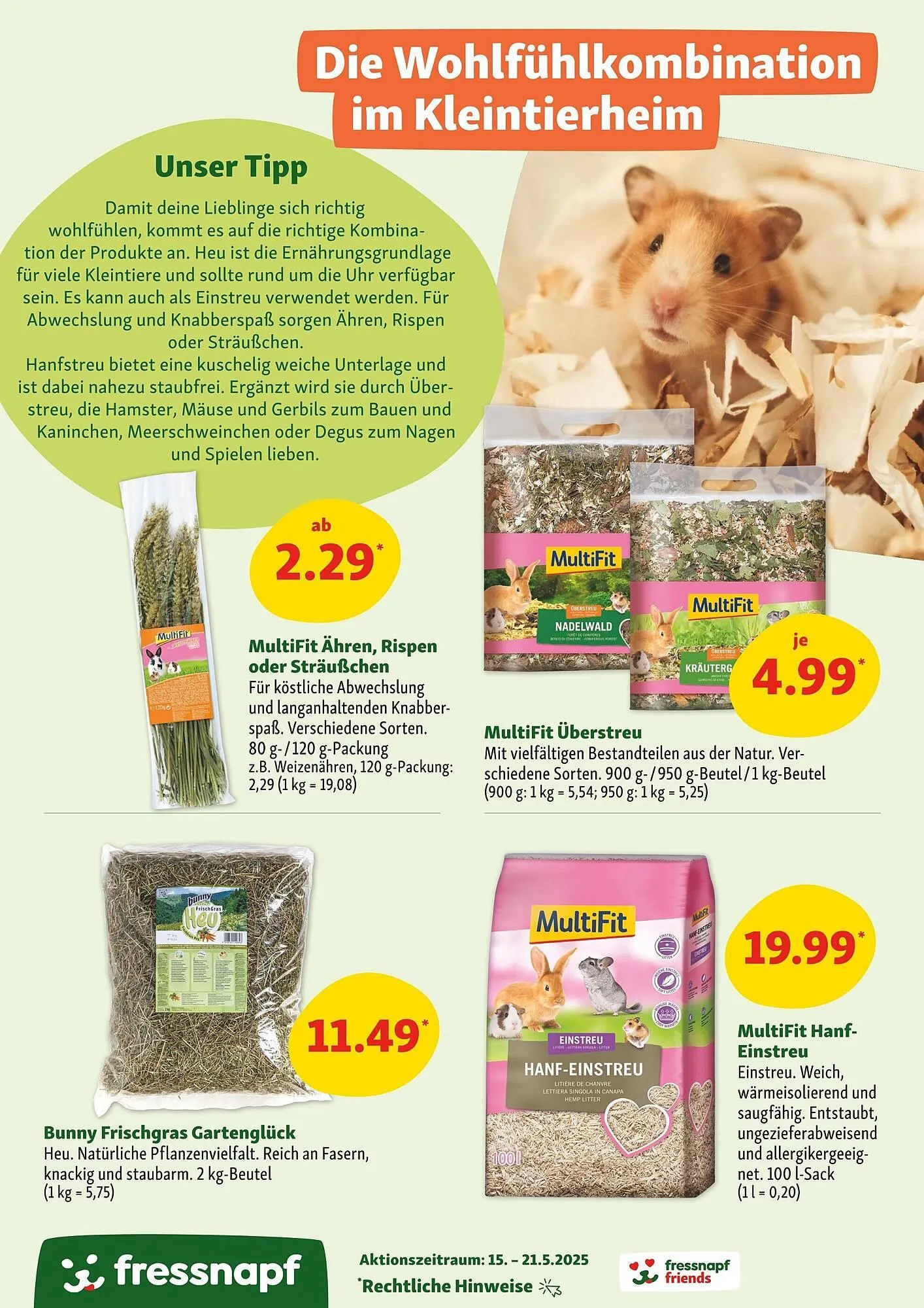 Fressnapf Prospekt von 15. Mai bis 21. Mai 2025 - Prospekt seite 11