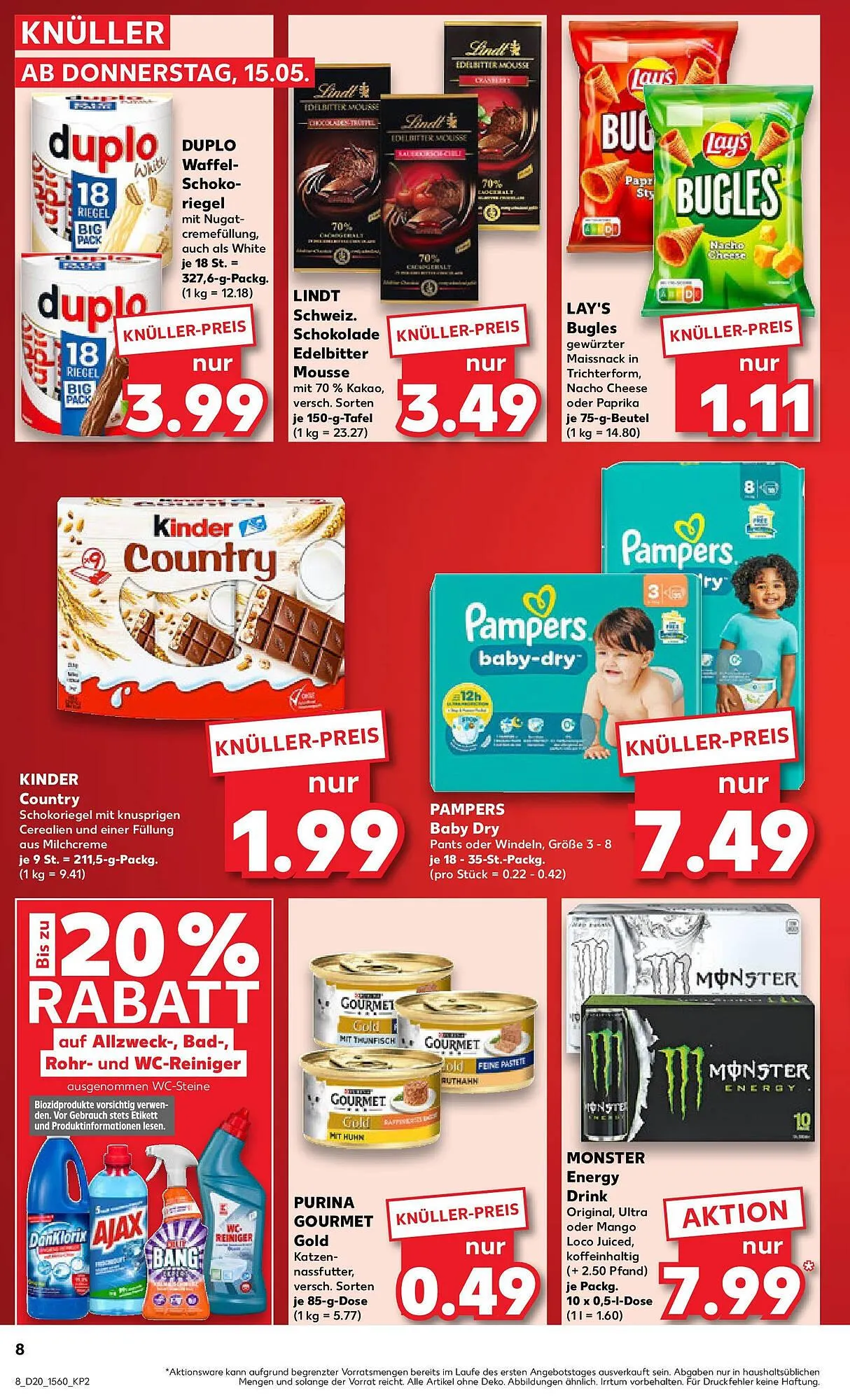 Kaufland Prospekt von 18. Mai bis 21. Mai 2025 - Prospekt seite 21