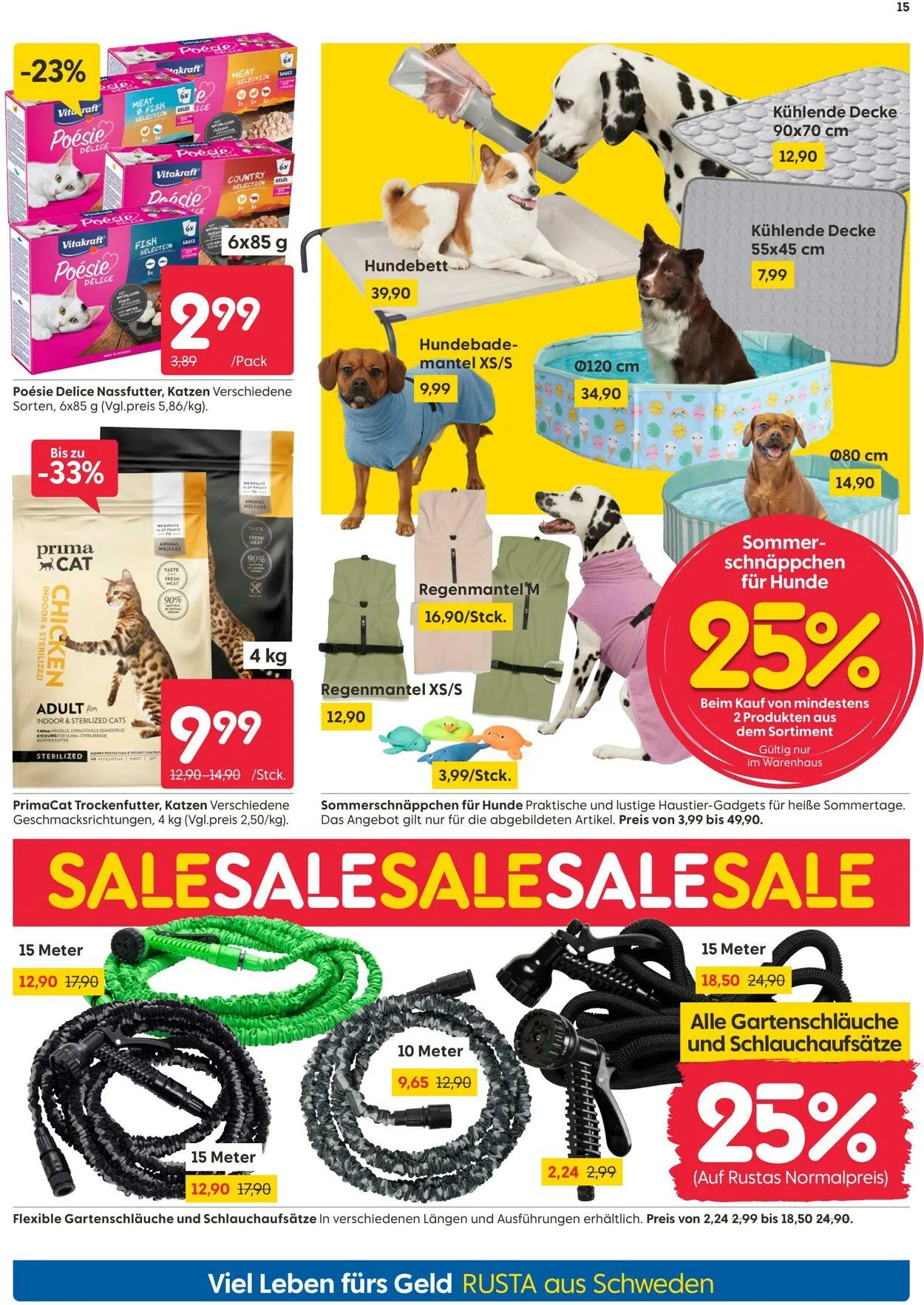 Rusta von 2. Juni bis 16. Juni 2025 - Prospekt seite 15