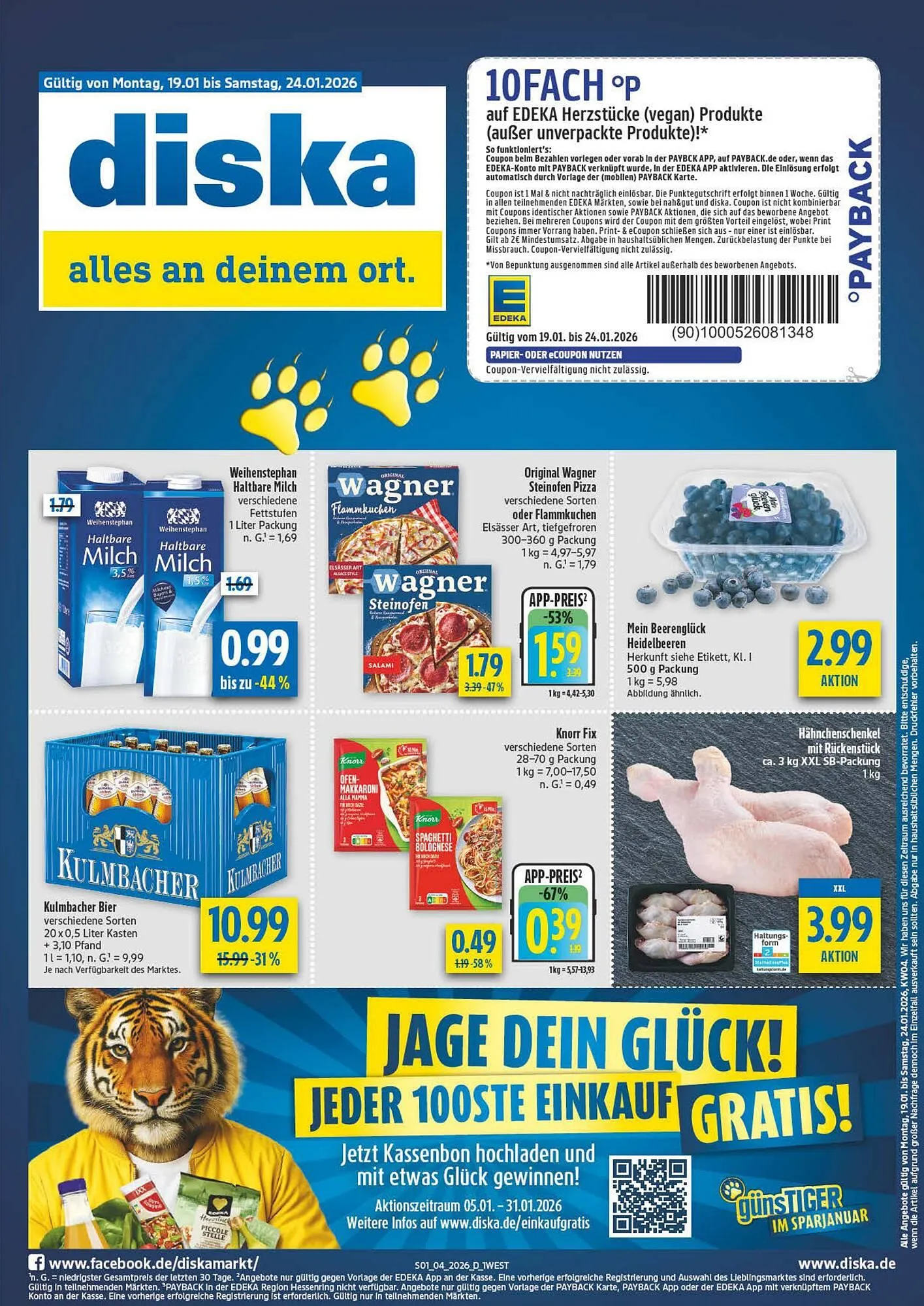 Diska Prospekt von 19. Januar bis 24. Januar 2026 - Prospekt seite 1