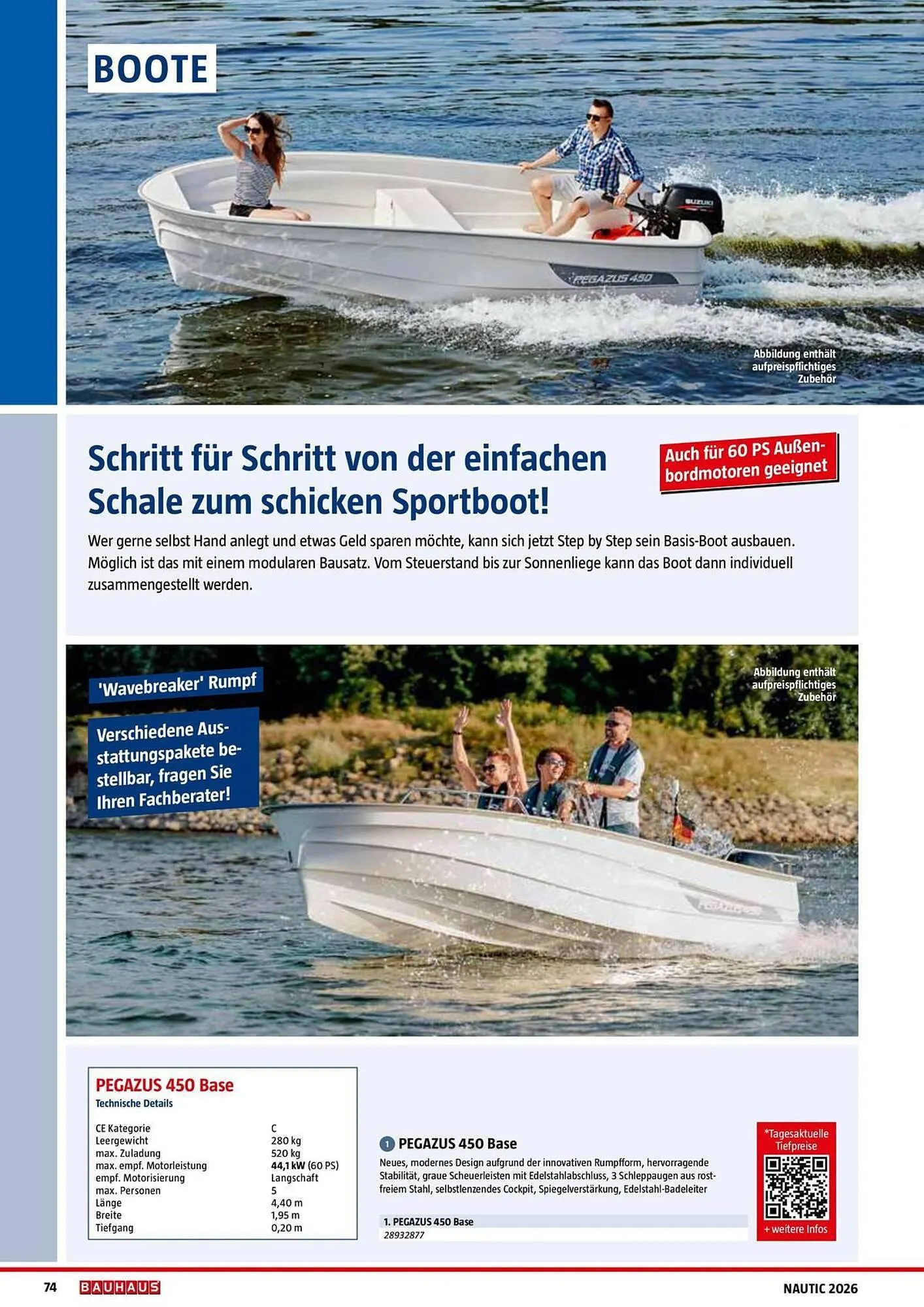 Bauhaus Magazin von 1. Februar bis 28. Februar 2026 - Prospekt seite 74