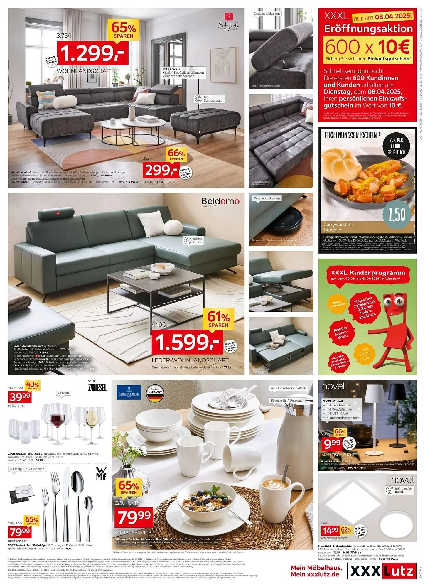 XXXLutz Prospekt von 5. April bis 21. April 2025 - Prospekt seite 3