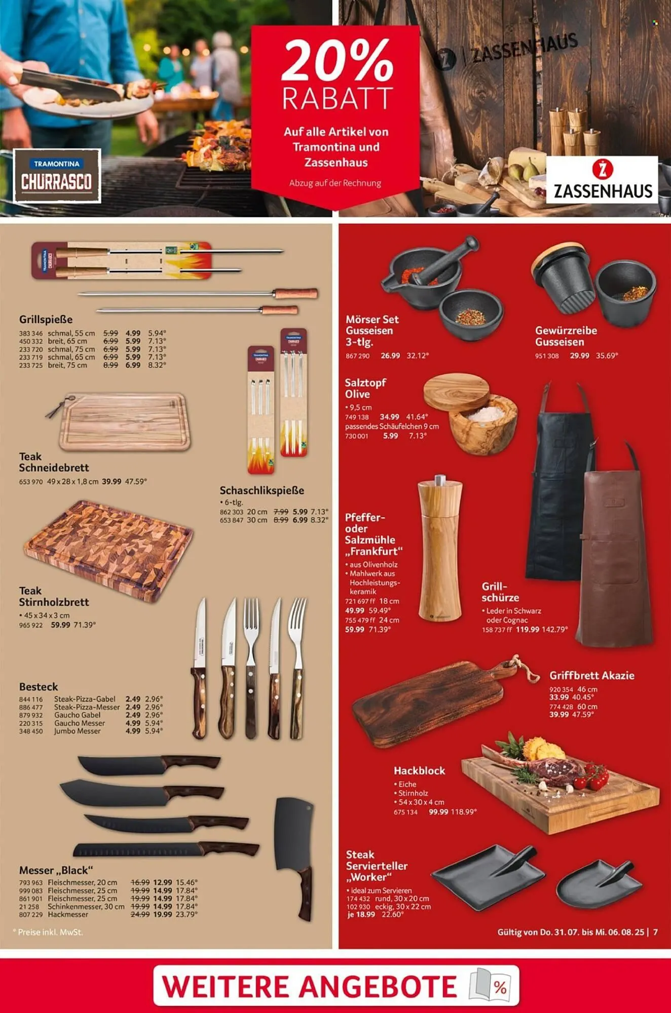 Selgros Prospekt von 31. Juli bis 6. August 2025 - Prospekt seite 7