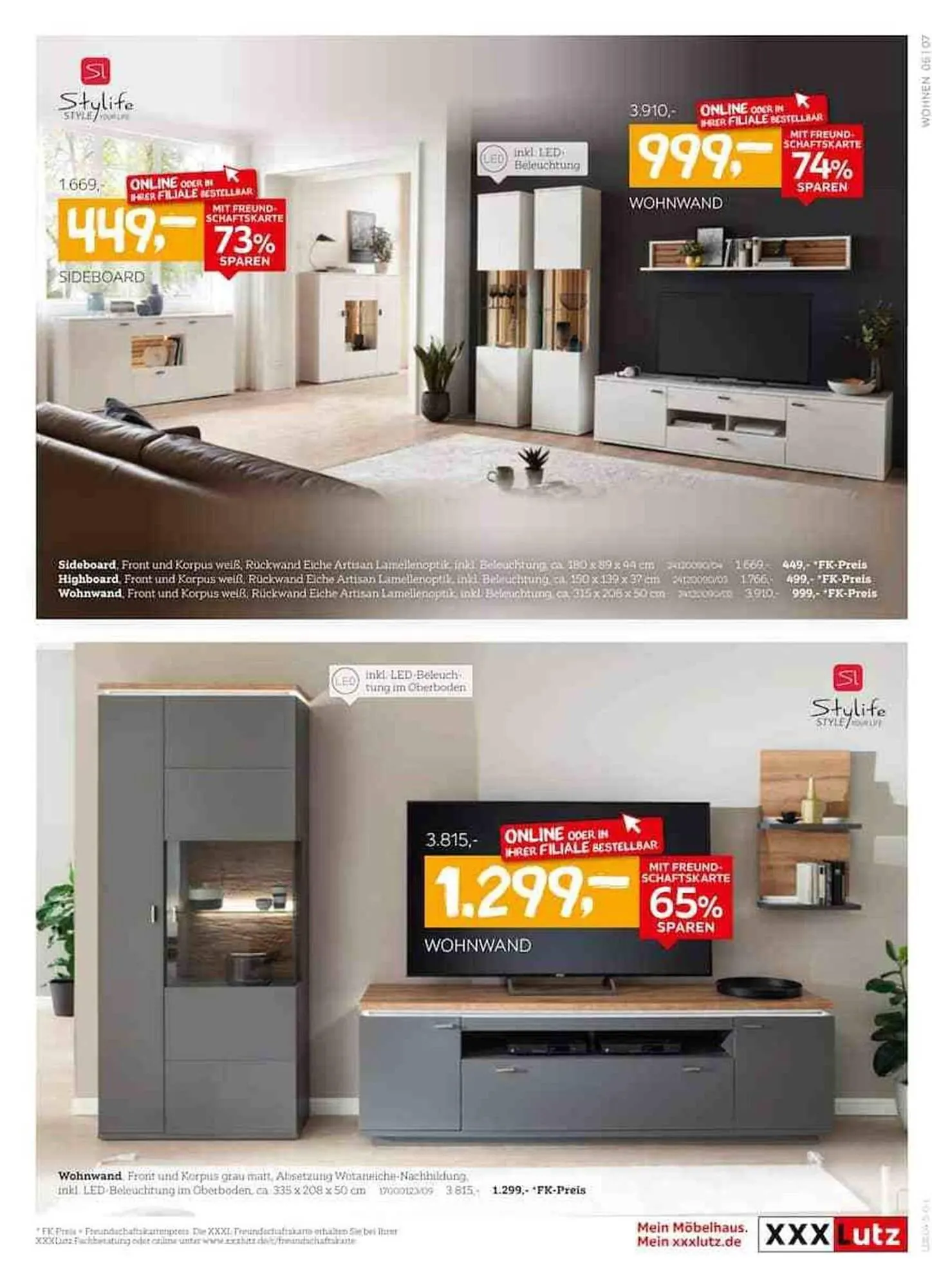 XXXLutz Prospekt von 16. April bis 22. April 2025 - Prospekt seite 7