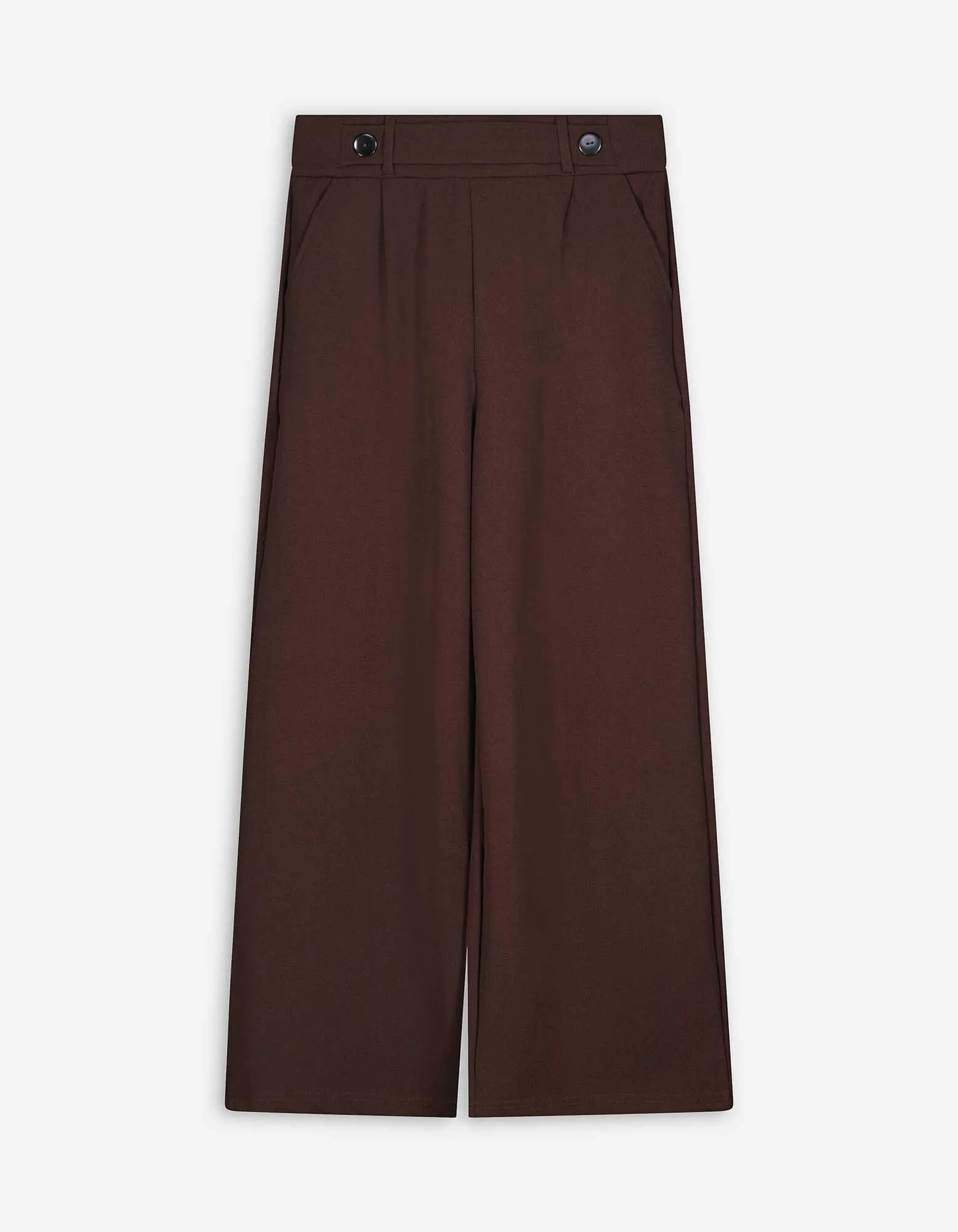 Pantaloni culotte - marrone scuro