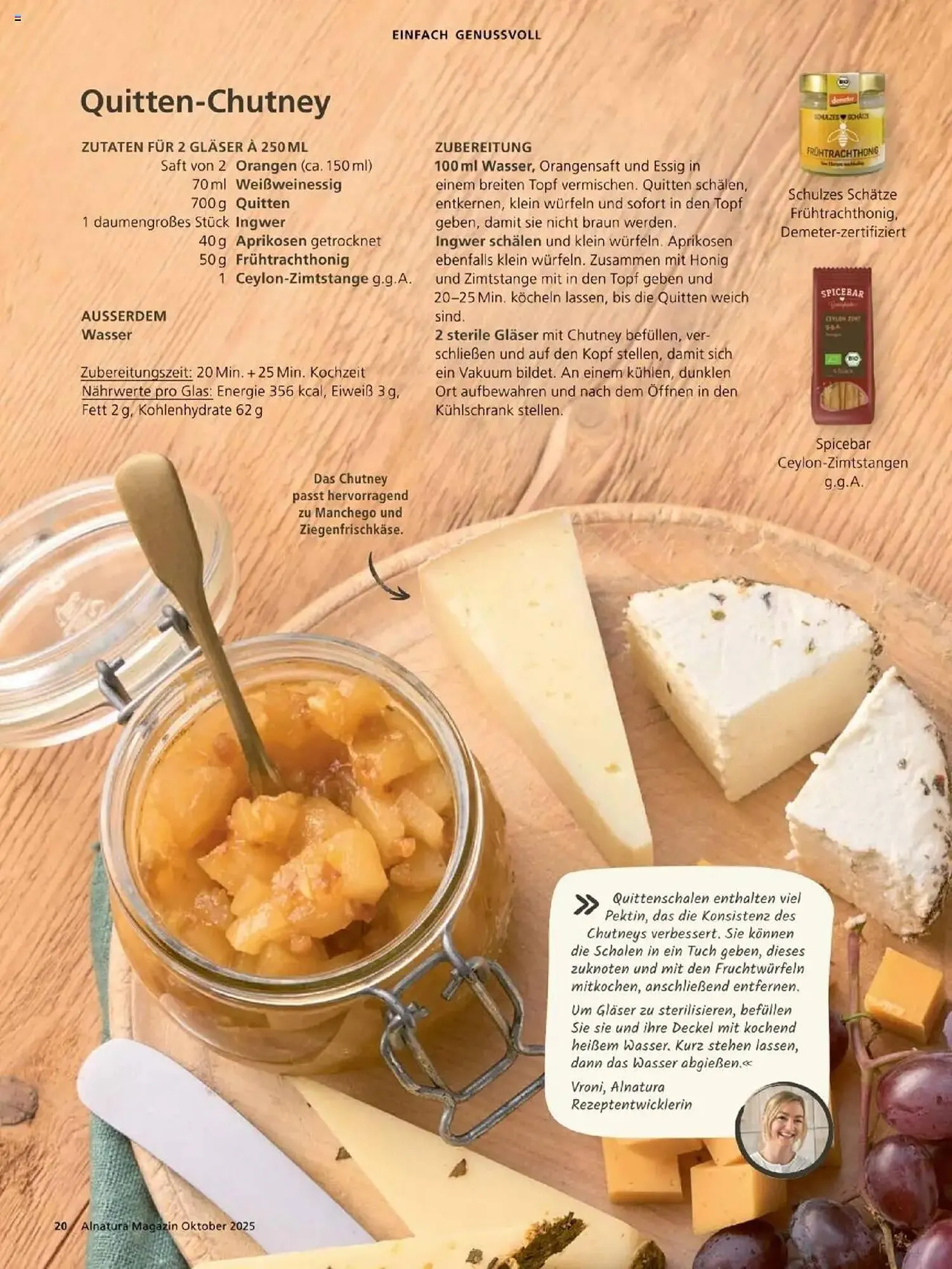 Alnatura Prospekt von 1. Oktober bis 31. Oktober 2025 - Prospekt seite 20