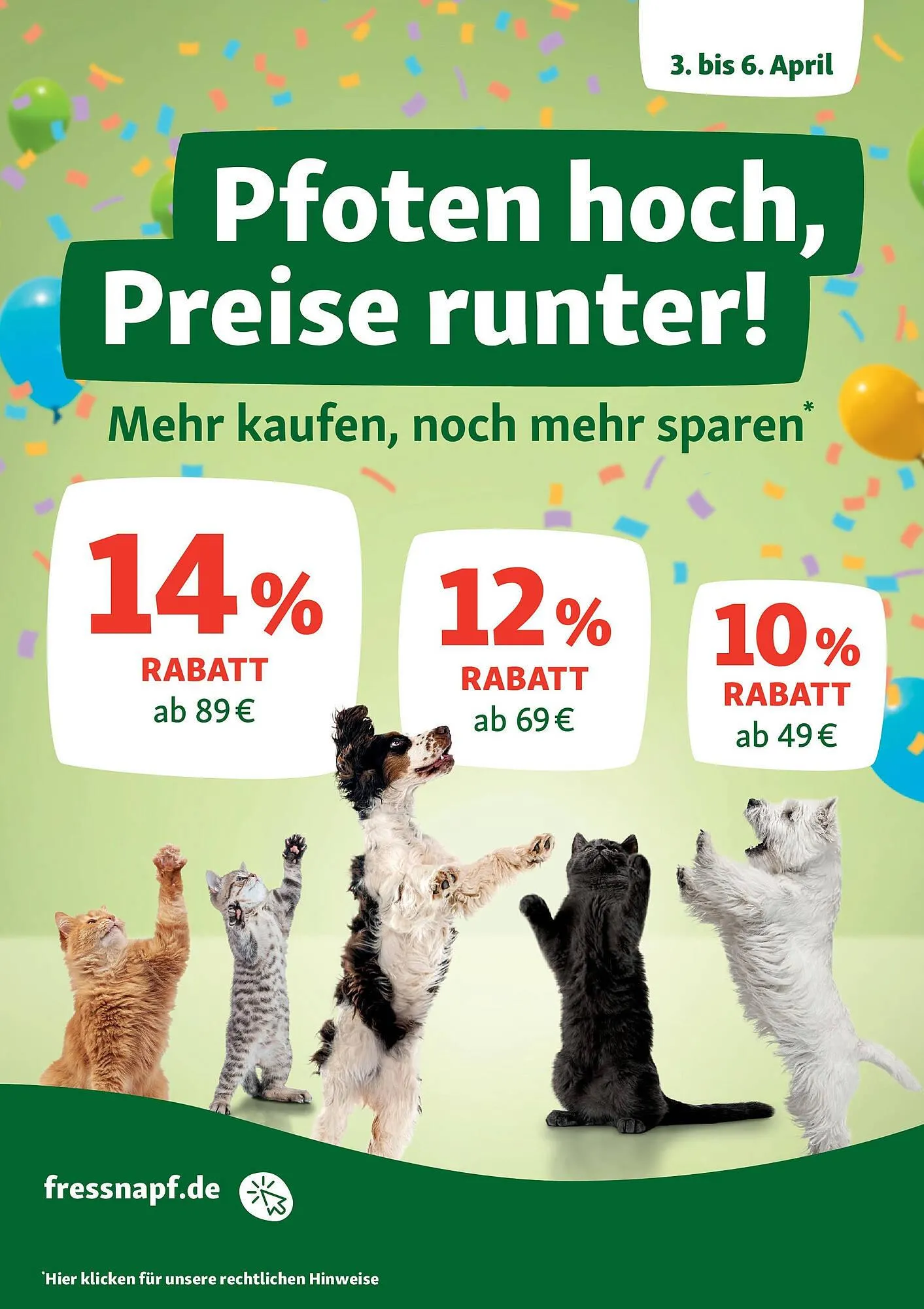 Fressnapf Prospekt von 26. März bis 2. April 2025 - Prospekt seite 14