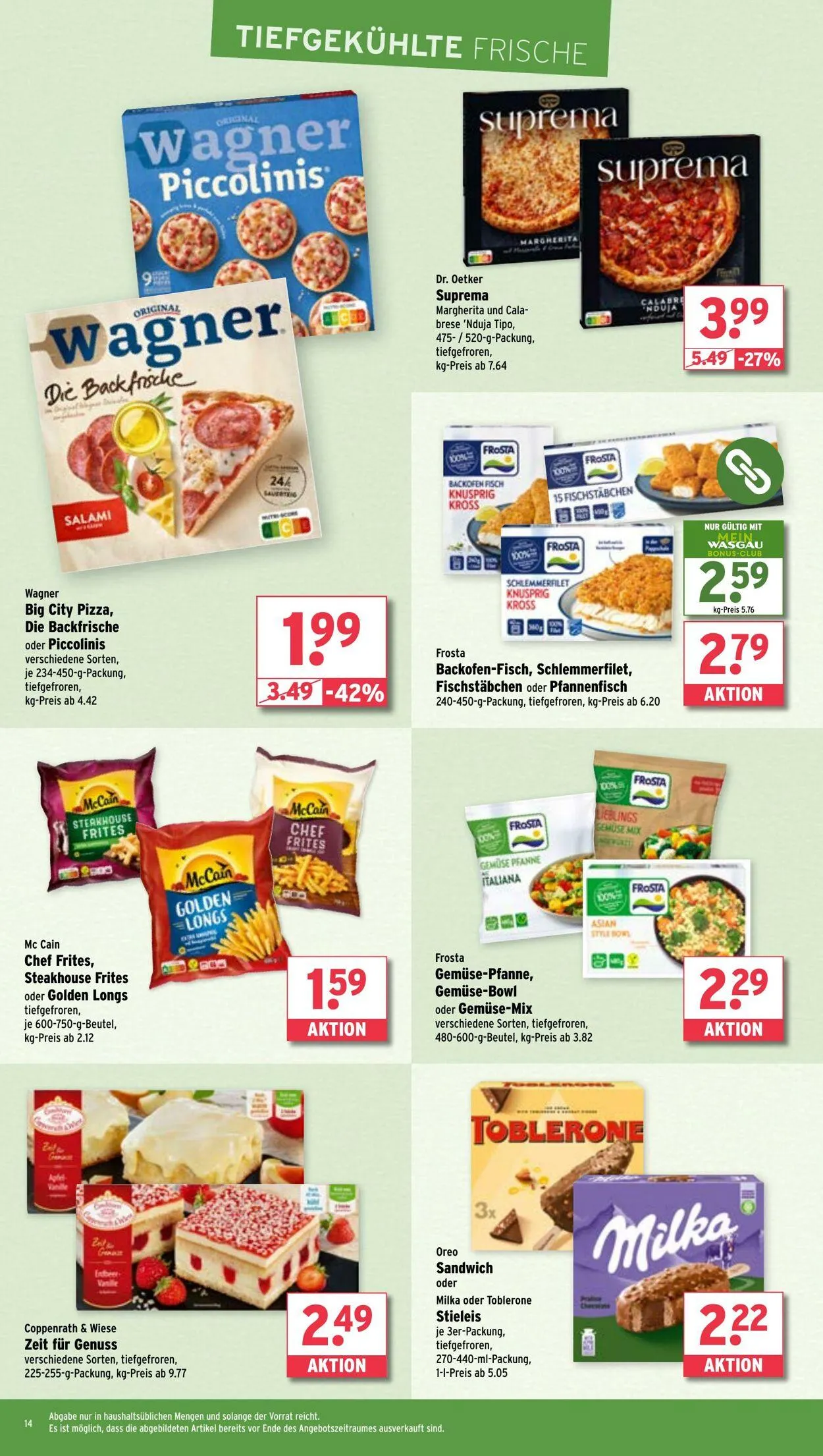 Wasgau von 5. Mai bis 10. Mai 2025 - Prospekt seite 14