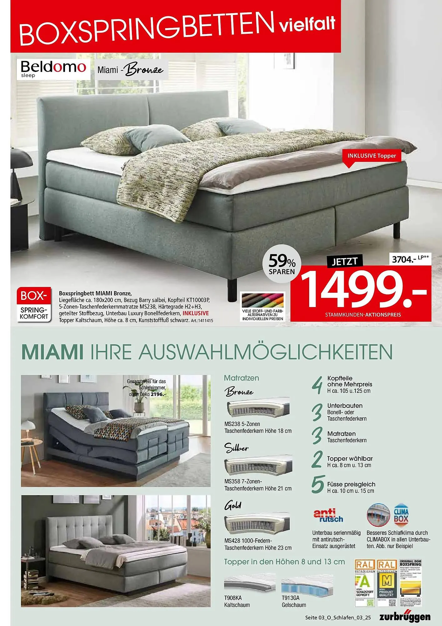 Zurbrüggen Prospekt von 17. Dezember bis 31. März 2026 - Prospekt seite 3