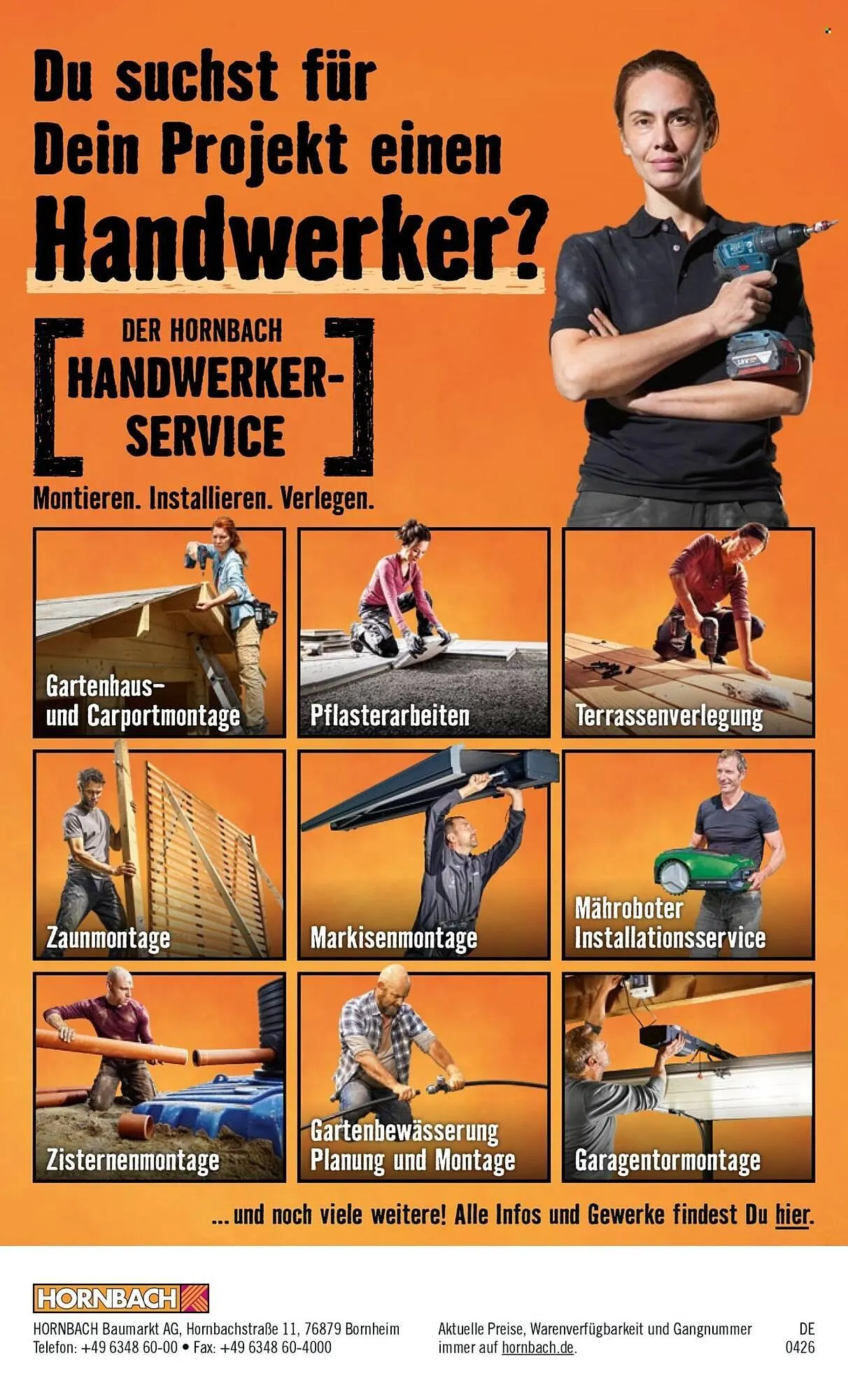 Hornbach Prospekt von 24. April bis 2. Mai 2026 - Prospekt seite 36