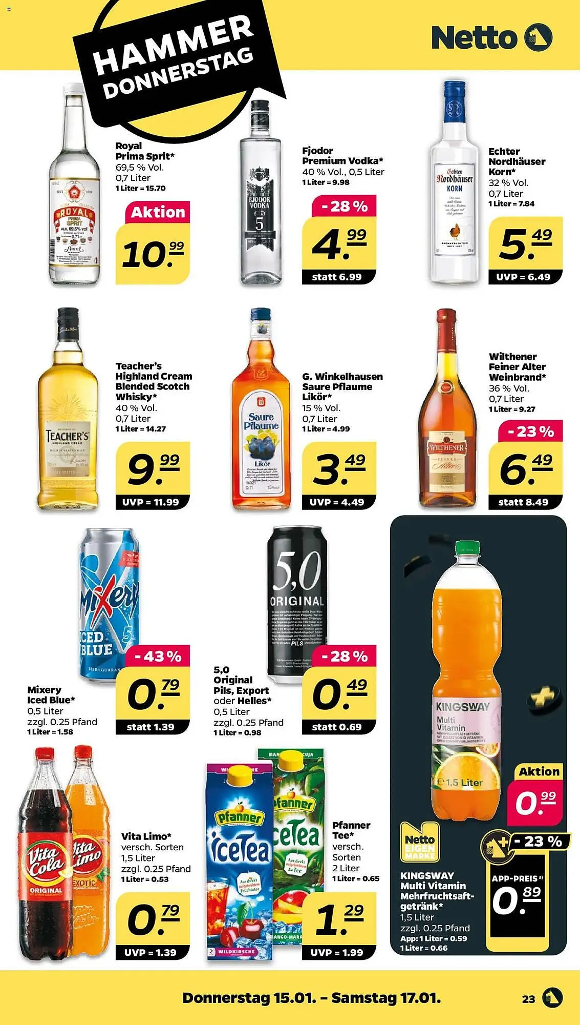 NETTO Prospekt von 12. Januar bis 17. Januar 2026 - Prospekt seite 25