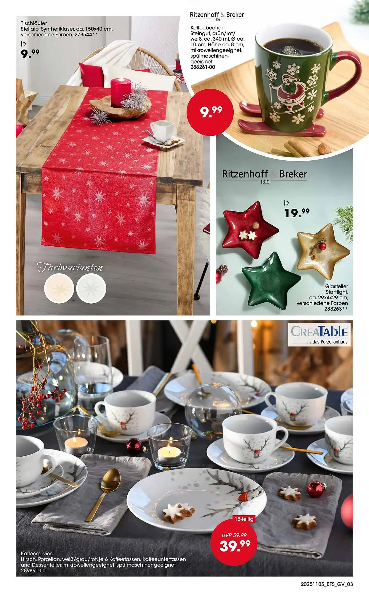 Möbel Martin Prospekt von 4. November bis 16. Dezember 2025 - Prospekt seite 3