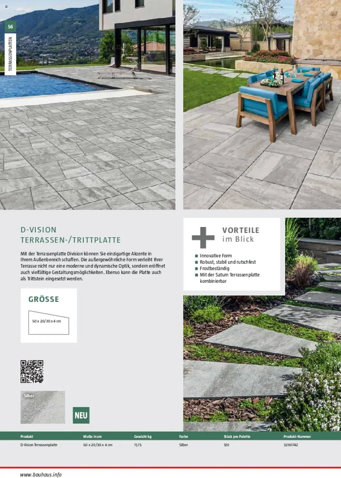 Bauhaus Prospekt von 10. März bis 30. Juni 2025 - Prospekt seite 56