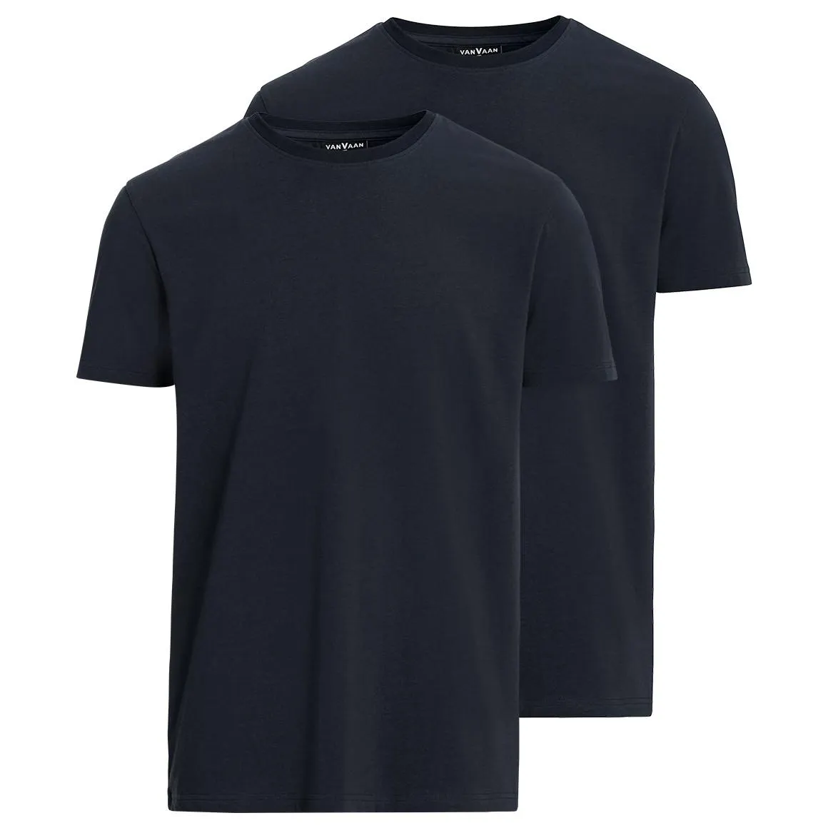 2 Herren T-Shirts mit Rundhalsausschnitt