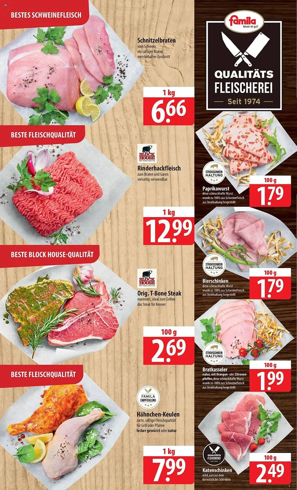 Famila Nord Ost Prospekt von 1. September bis 6. September 2025 - Prospekt seite 3