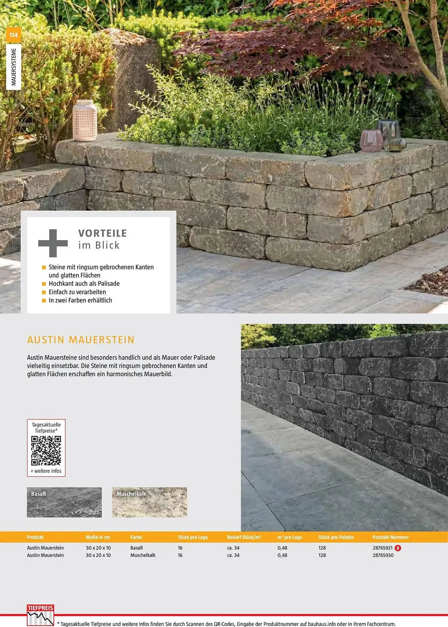 Bauhaus Prospekt von 2. März bis 30. Juni 2026 - Prospekt seite 114