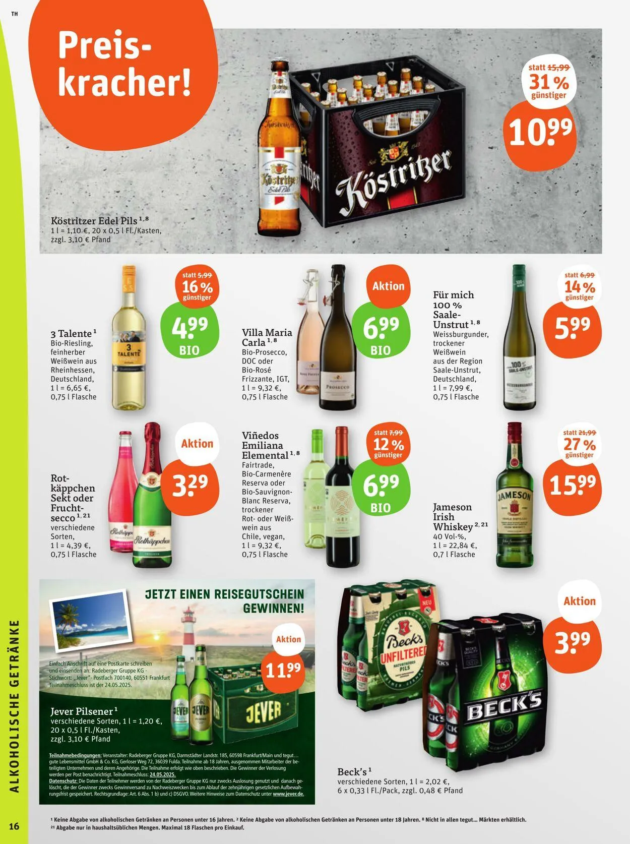 Tegut Aktueller Prospekt von 5. Mai bis 11. Mai 2025 - Prospekt seite 18