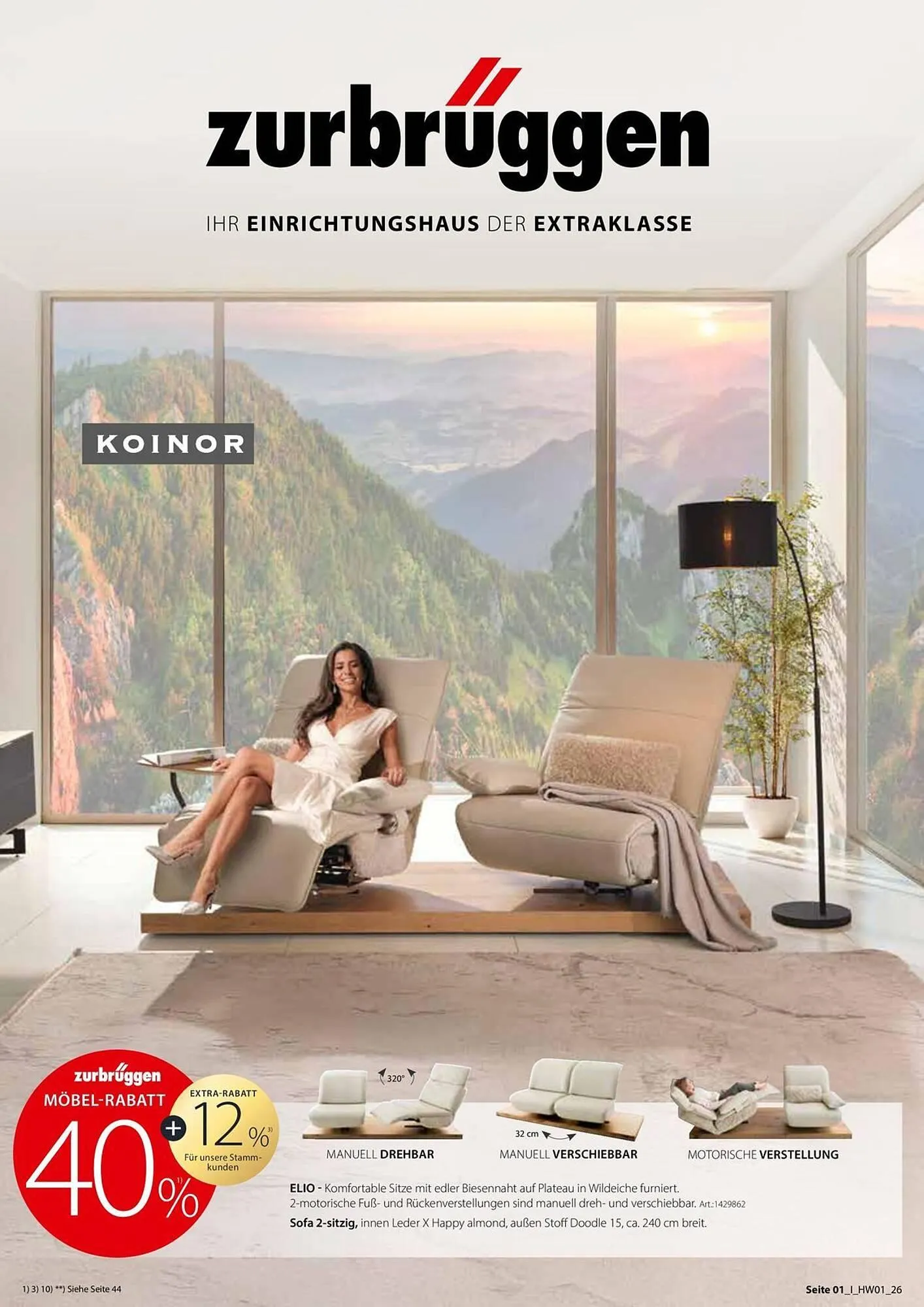 Zurbrüggen Prospekt von 1. April bis 30. April 2026 - Prospekt seite 1