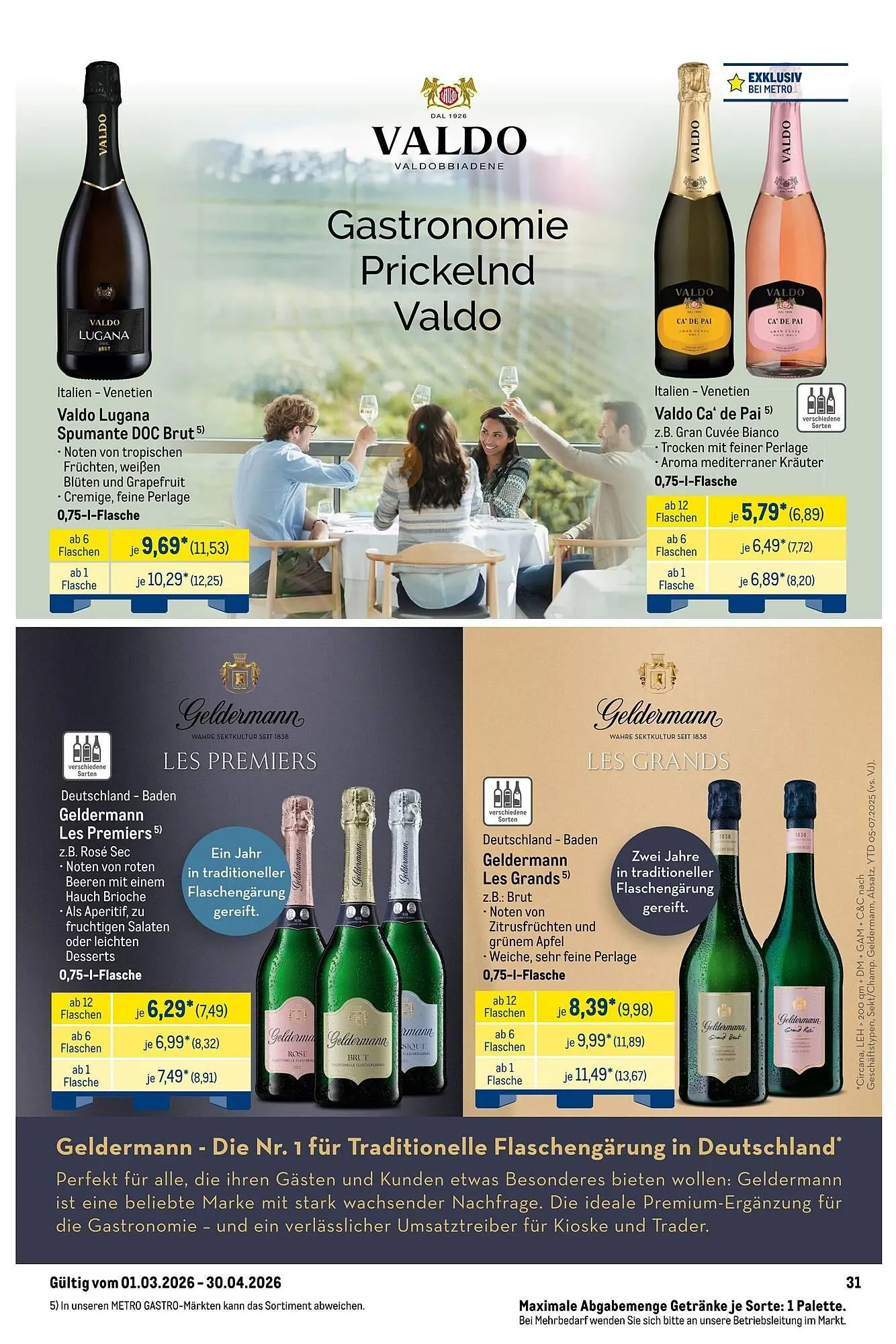 METRO Prospekt von 1. März bis 1. Mai 2026 - Prospekt seite 31