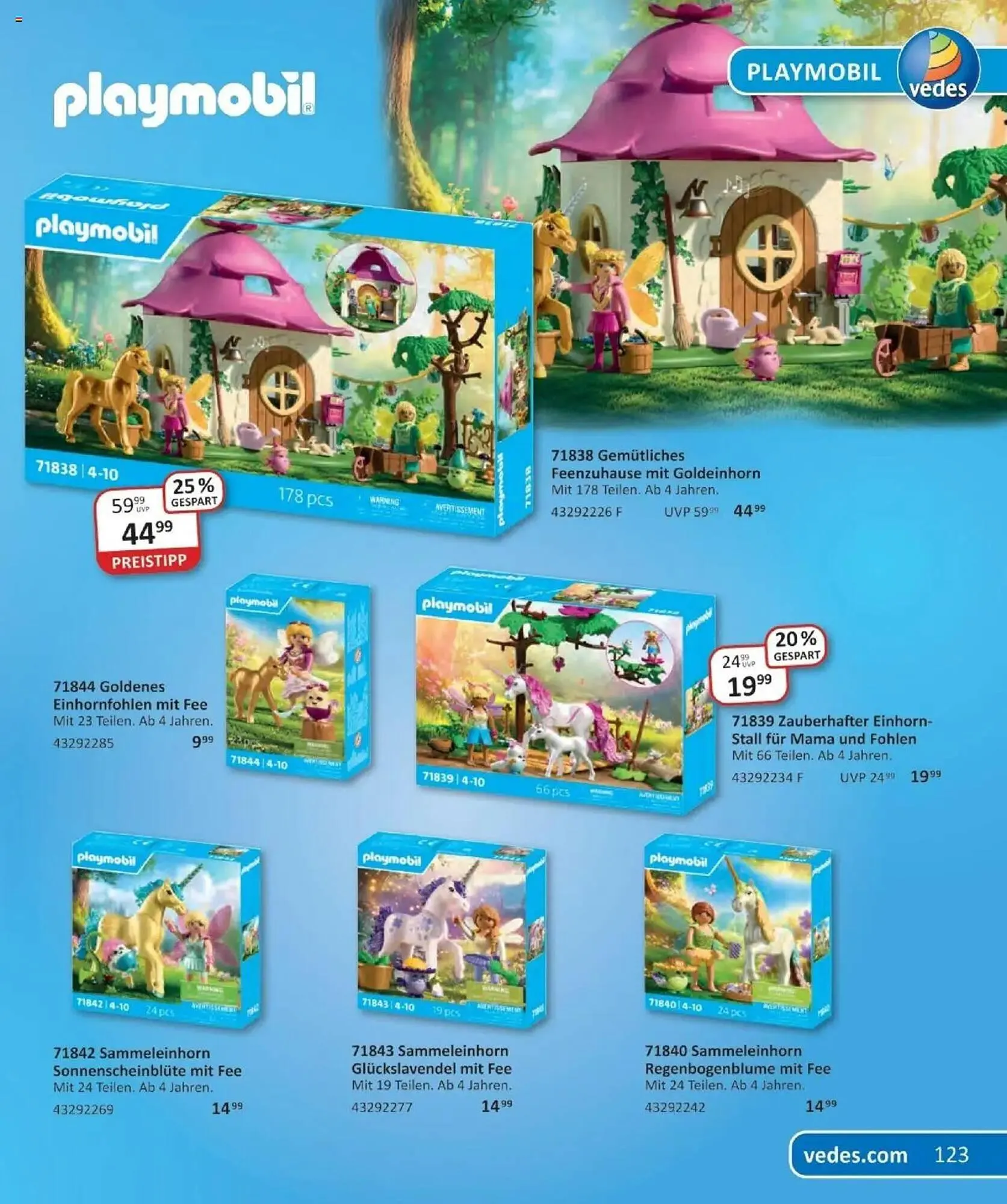 Vedes Prospekt von 29. September bis 6. Januar 2026 - Prospekt seite 123