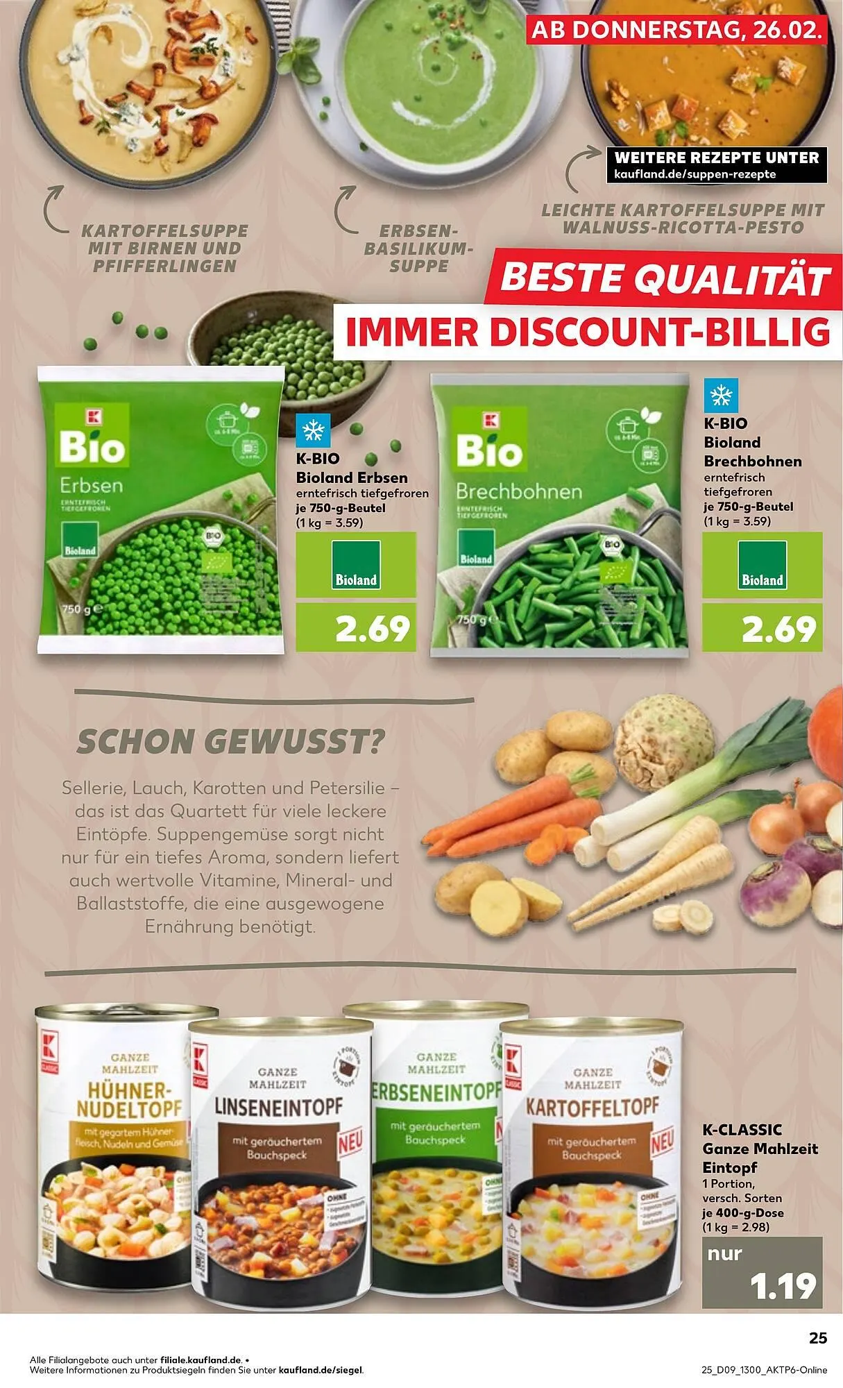 Kaufland Prospekt von 25. Februar bis 3. März 2026 - Prospekt seite 25