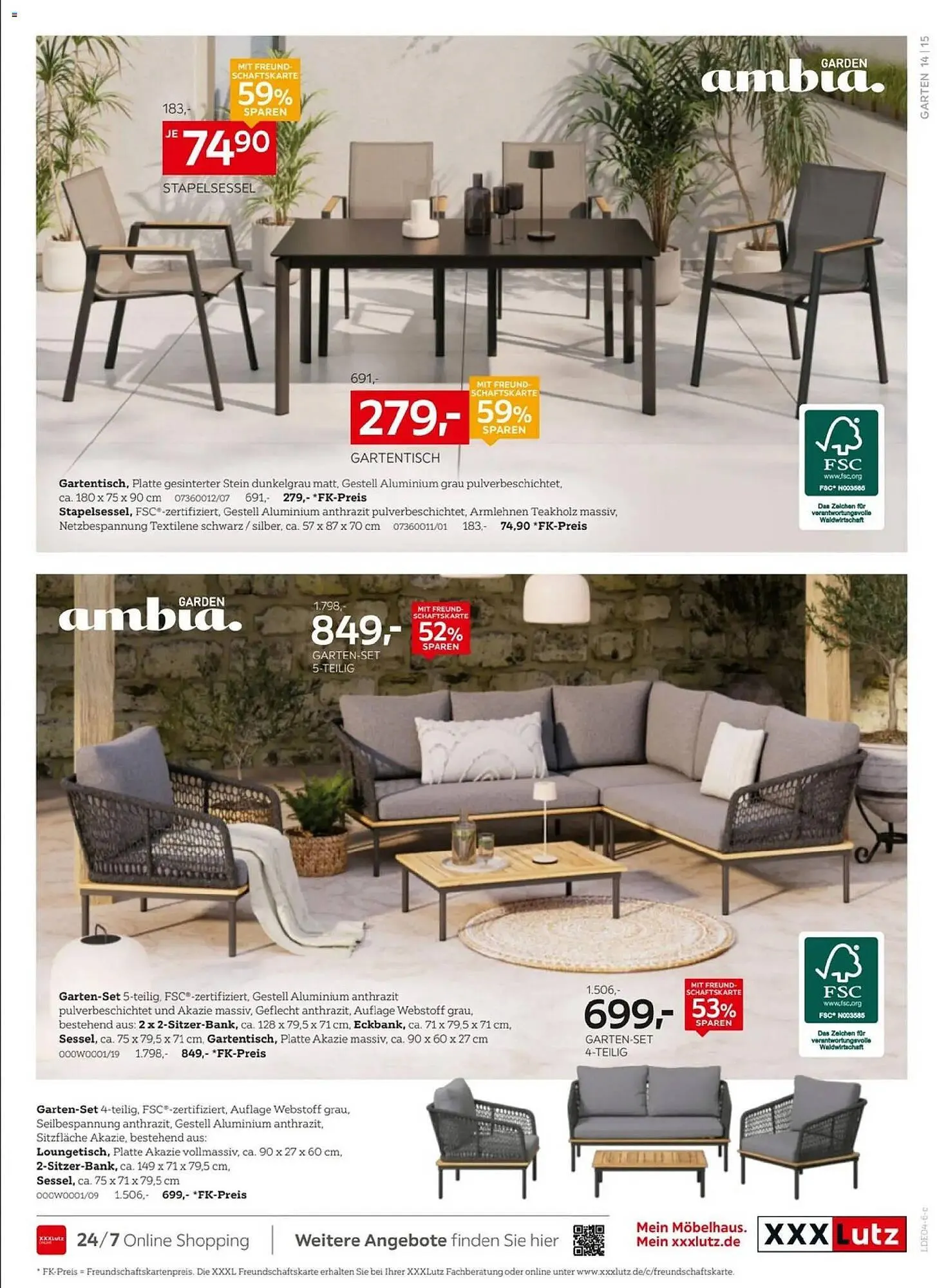 XXXLutz Prospekt von 4. April bis 18. April 2026 - Prospekt seite 15