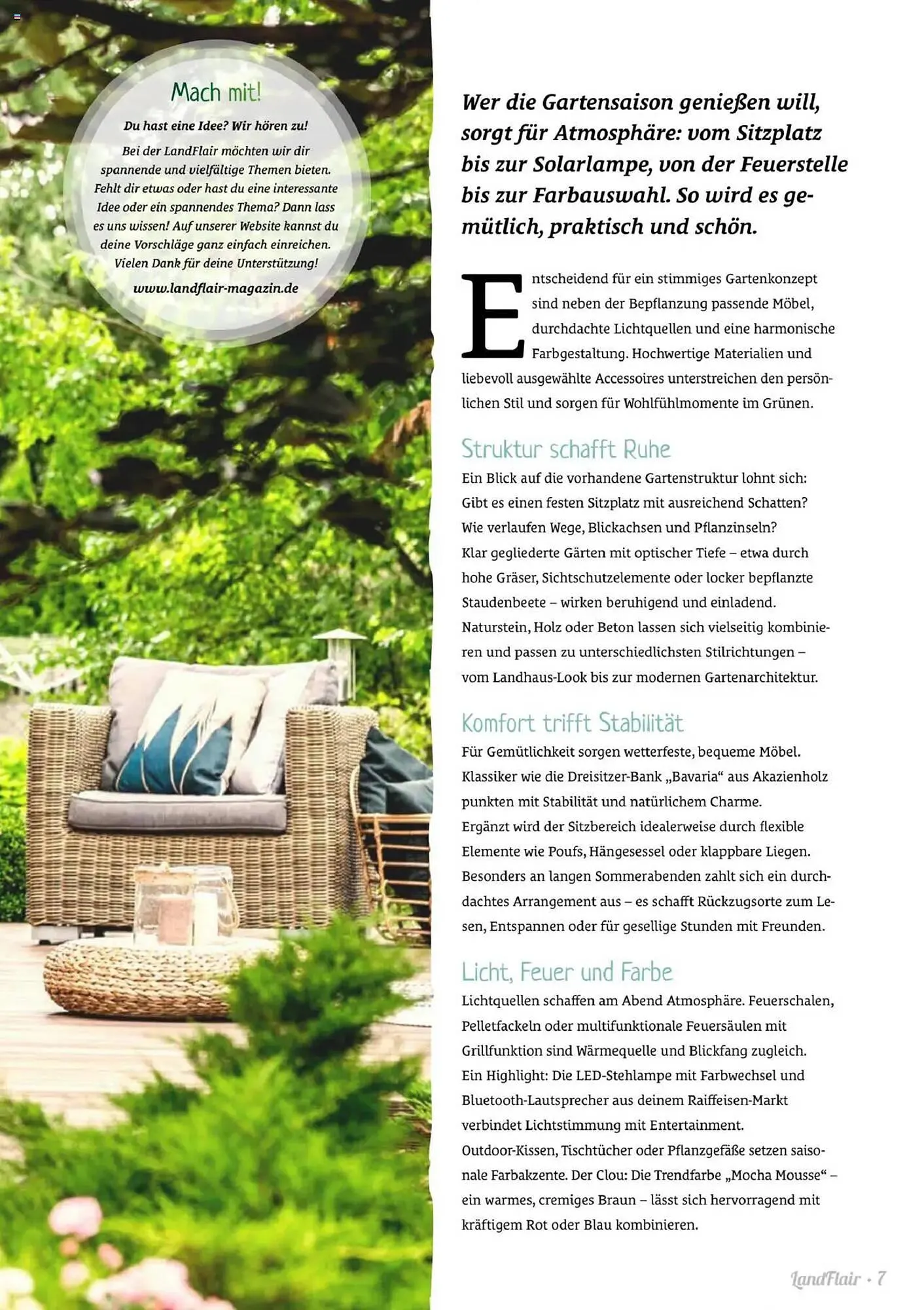 Raiffeisen Markt Prospekt von 6. Juni bis 31. Juli 2025 - Prospekt seite 7