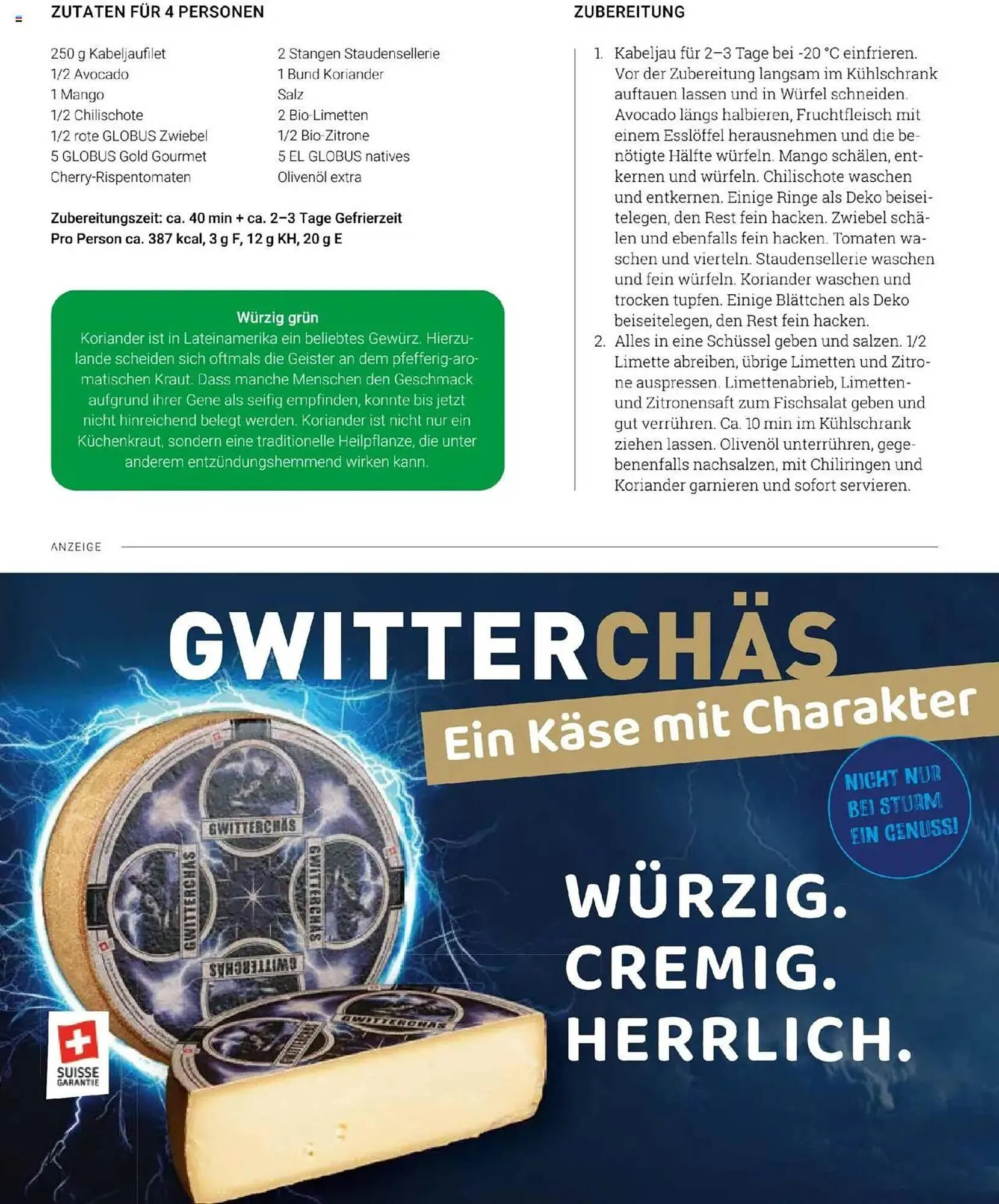 Globus Prospekt von 1. August bis 31. August 2025 - Prospekt seite 11