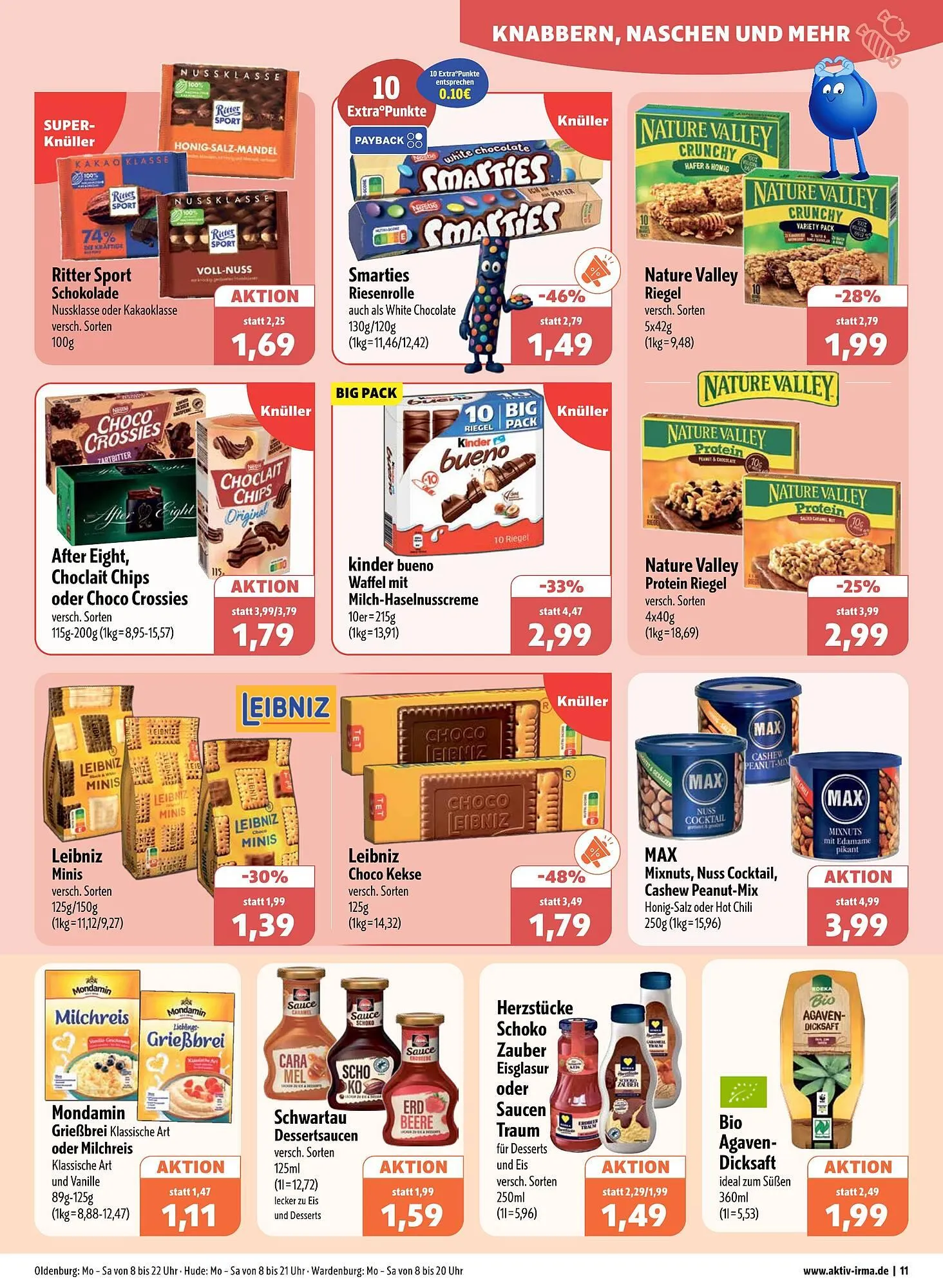 Aktiv Irma Prospekt von 9. Juni bis 14. Juni 2025 - Prospekt seite 11