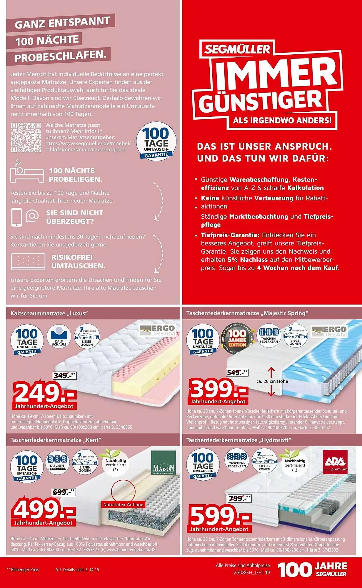Segmüller Prospekt von 23. August bis 21. September 2025 - Prospekt seite 29