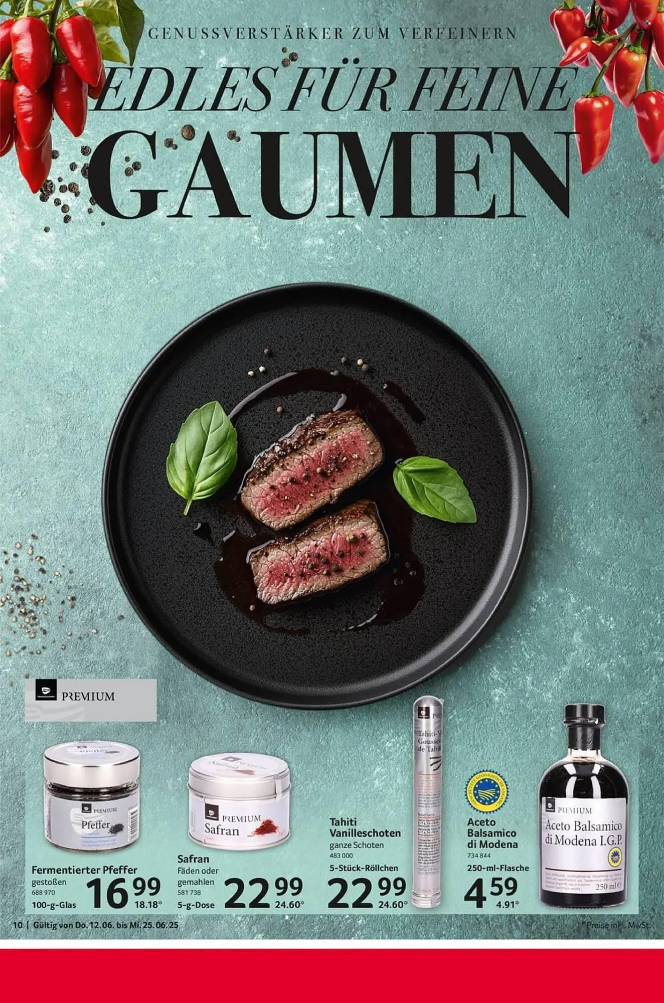 Selgros Prospekt von 12. Juni bis 25. Juni 2025 - Prospekt seite 10