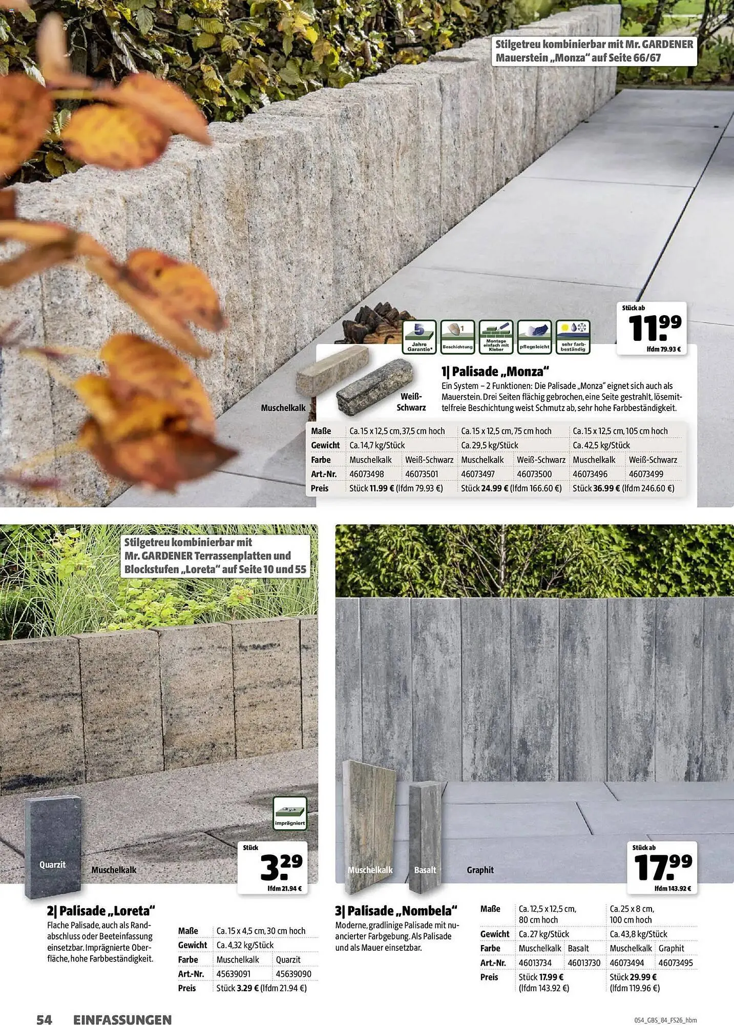 Hagebau Prospekt von 2. März bis 31. Dezember 2026 - Prospekt seite 54