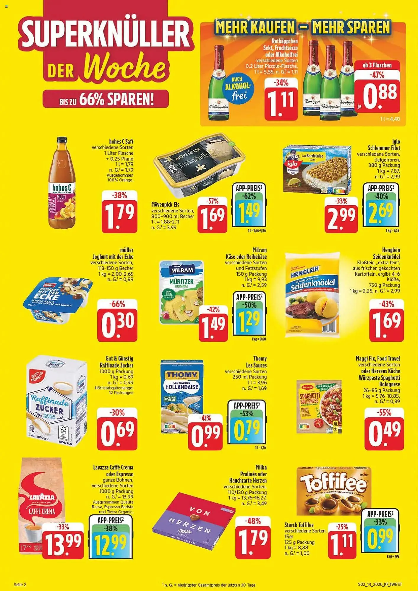 Nah & gut Prospekt von 30. März bis 4. April 2026 - Prospekt seite 2