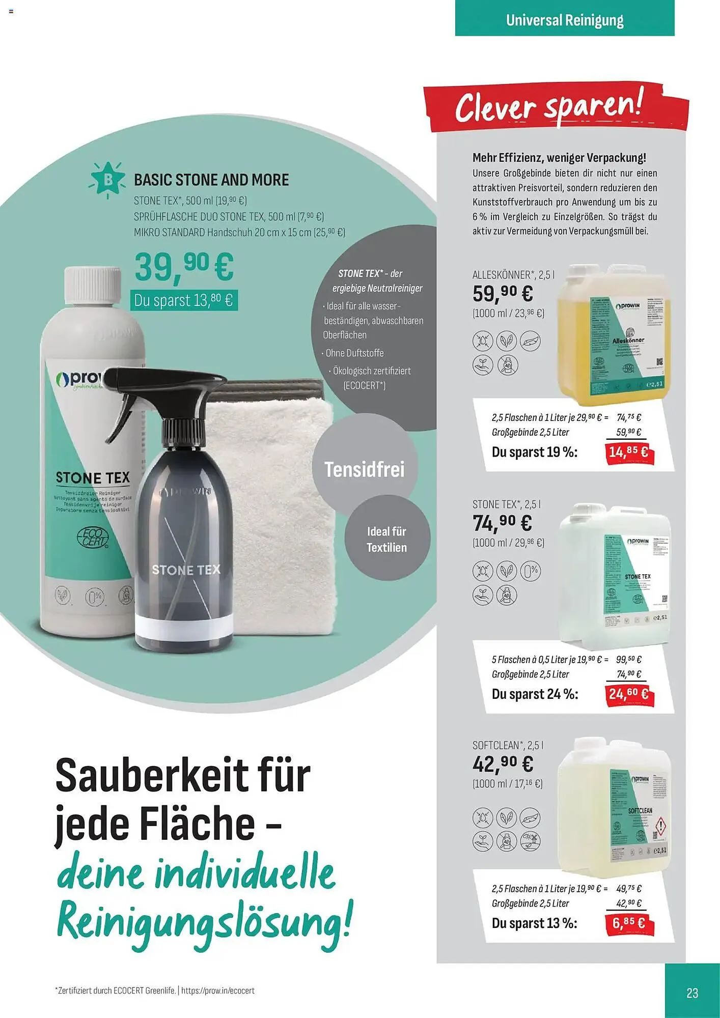 Prowin Katalog von 1. Januar bis 30. Juni 2026 - Prospekt seite 23