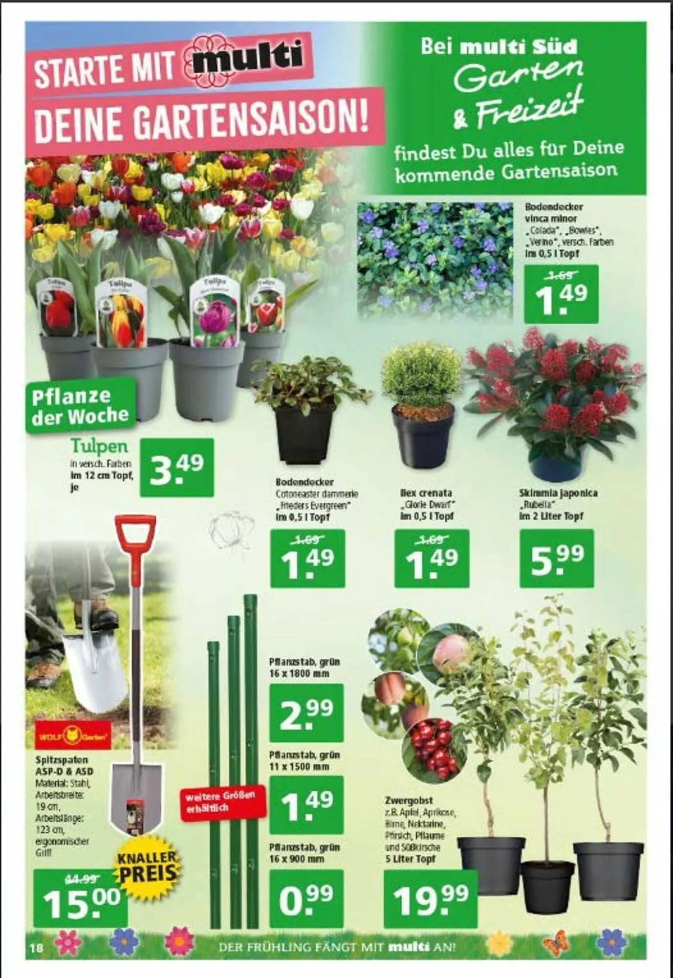 Multi Markt Prospekt von 9. März bis 14. März 2026 - Prospekt seite 18