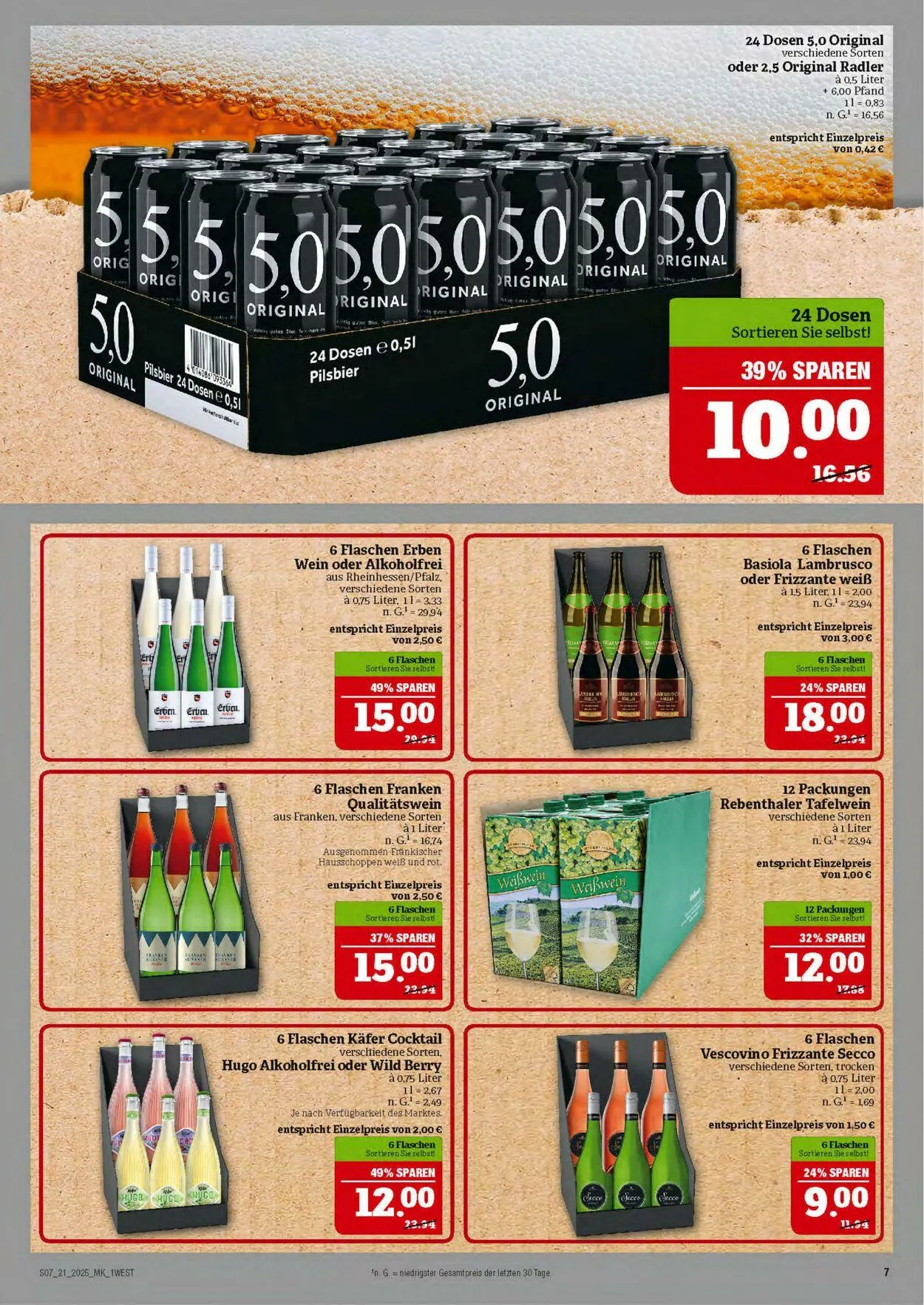 Marktkauf - Nürnberg-Thon Aktueller Prospekt von 19. Mai bis 24. Mai 2025 - Prospekt seite 7