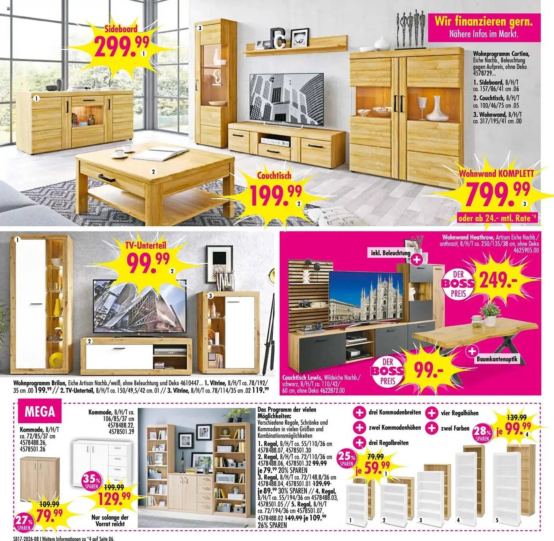 Möbel Boss Prospekt von 18. April bis 24. April 2026 - Prospekt seite 8