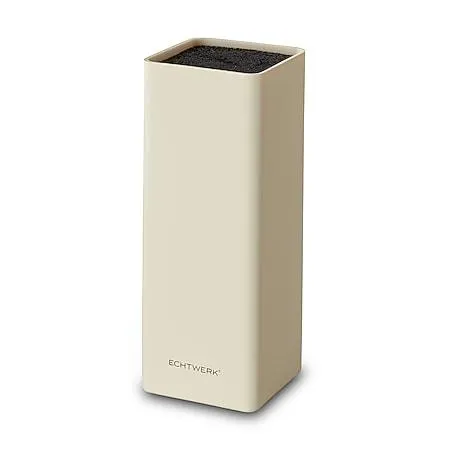ECHTWERK Universal-Messerblock "square" - creme