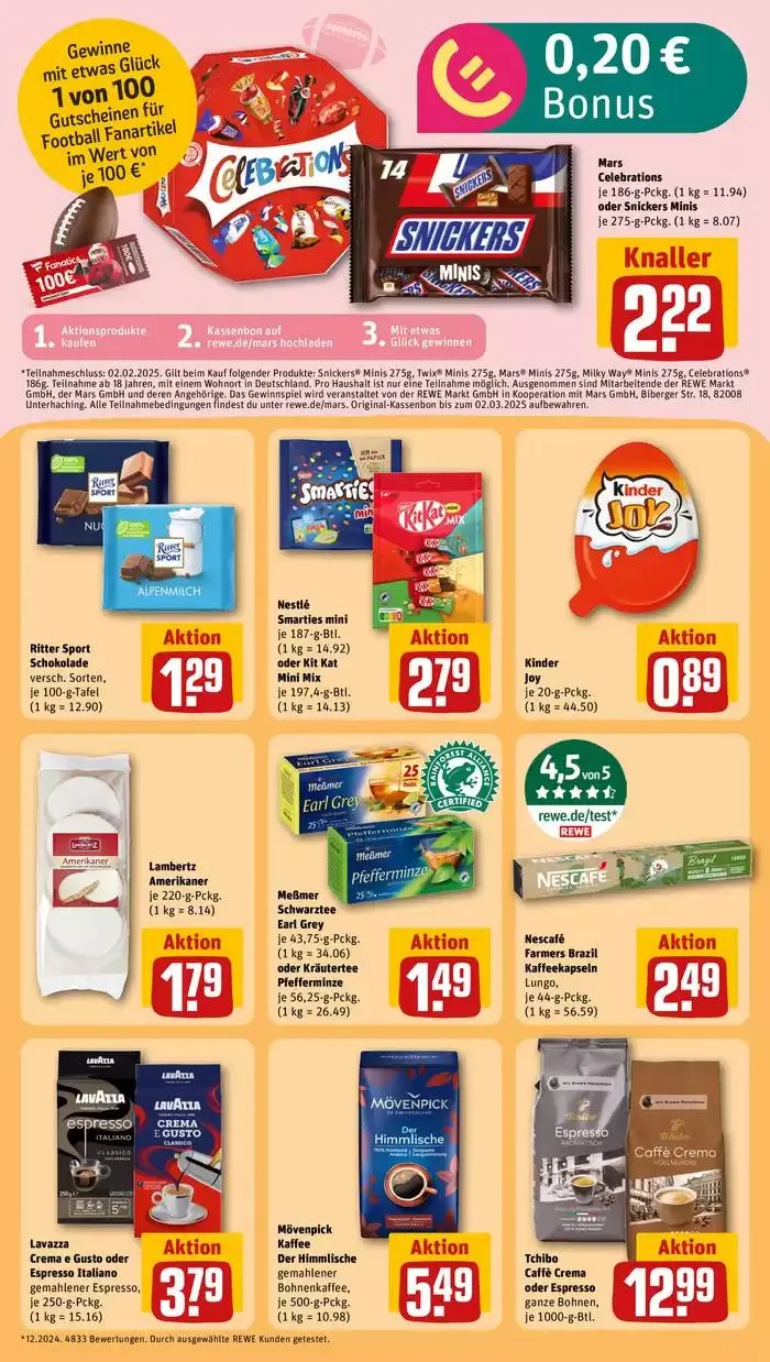 Exklusive Deals und Schnäppchen von 18. Januar bis 18. Januar 2025 - Prospekt seite 25