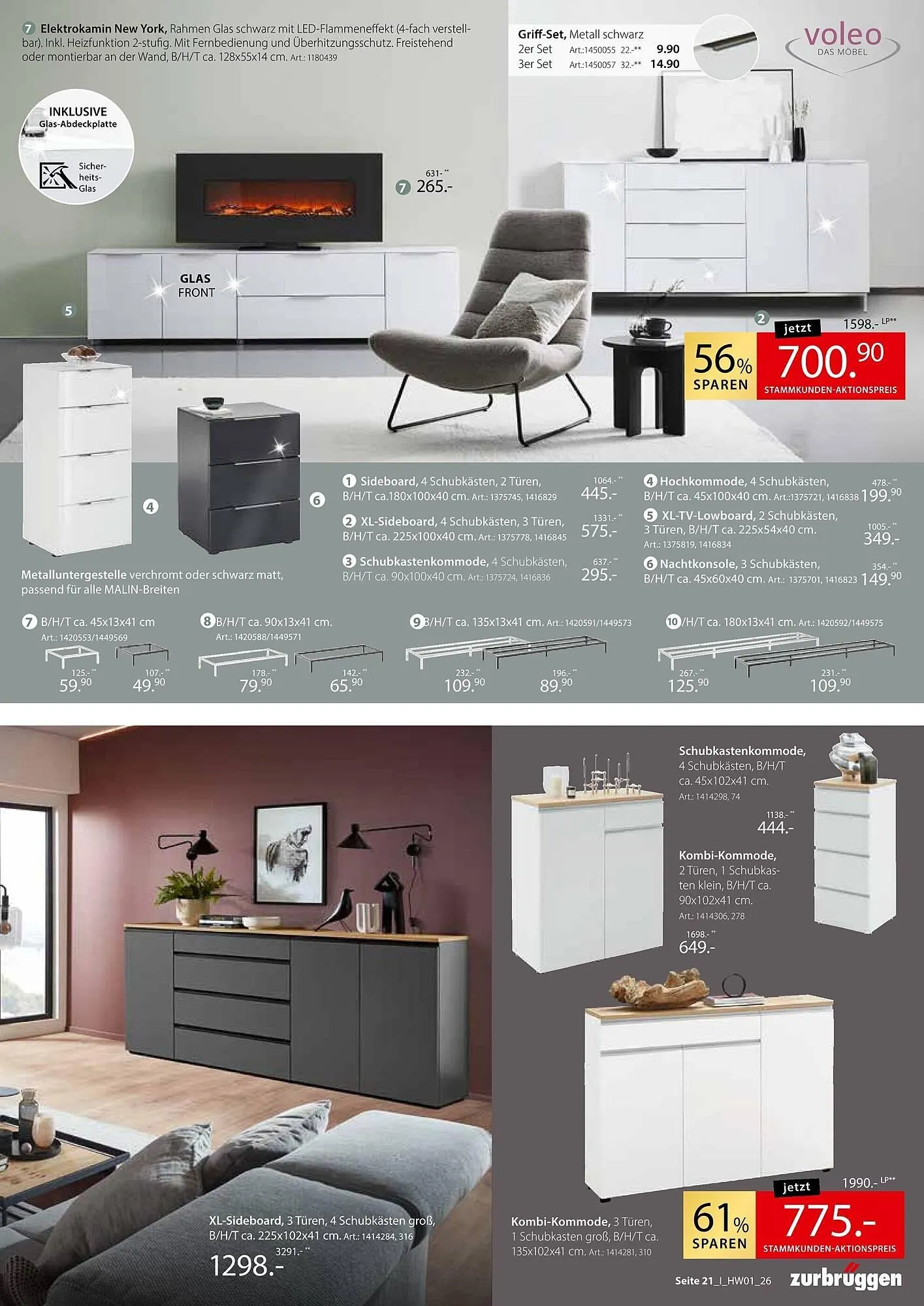 Zurbrüggen Prospekt von 27. März bis 31. Juli 2026 - Prospekt seite 21